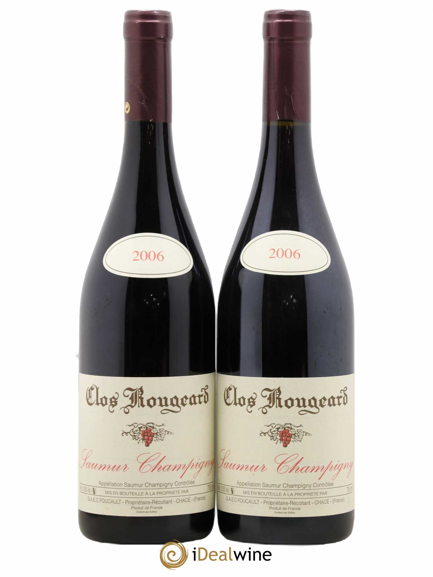 Saumur-Champigny Clos Rougeard 2006 - Lot de 2 bouteilles - 0