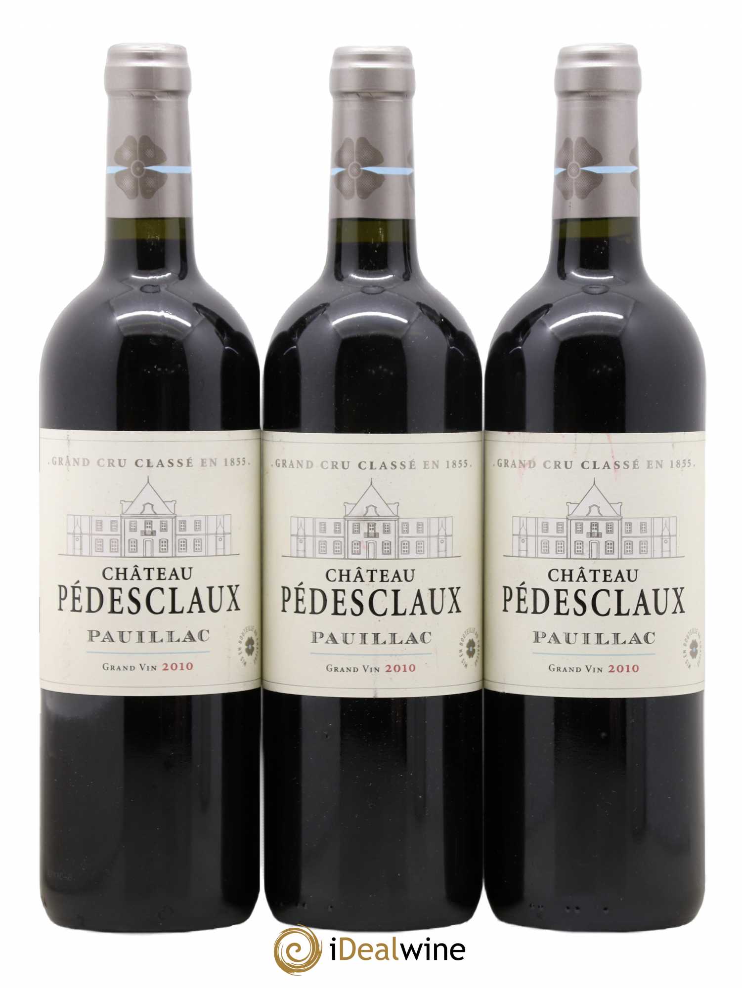 Château Pedesclaux 5ème Grand Cru Classé 2010 - Lot de 3 bouteilles - 0