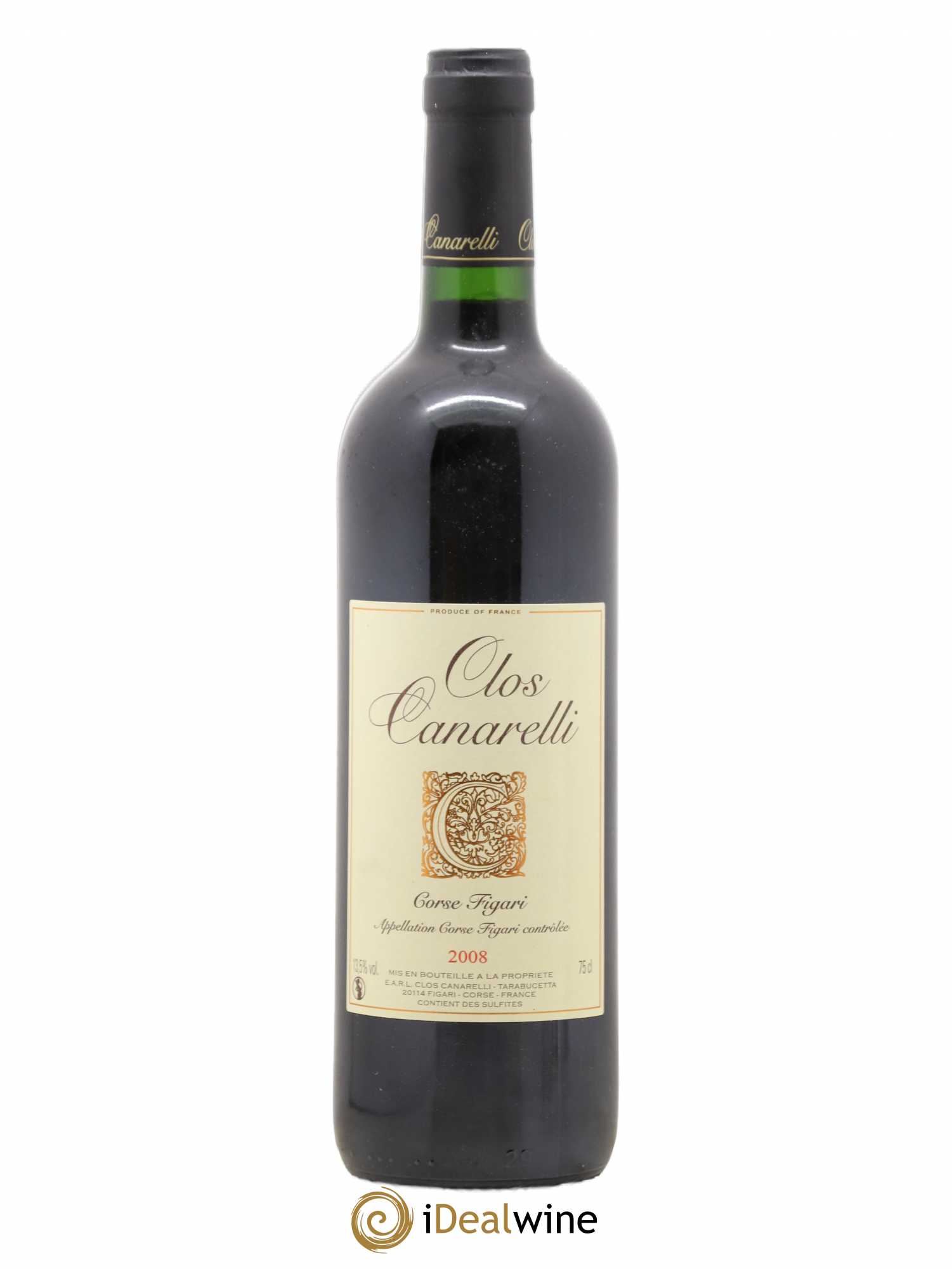 Figari Clos Canarelli 2008 - Lot de 1 bouteille - 0