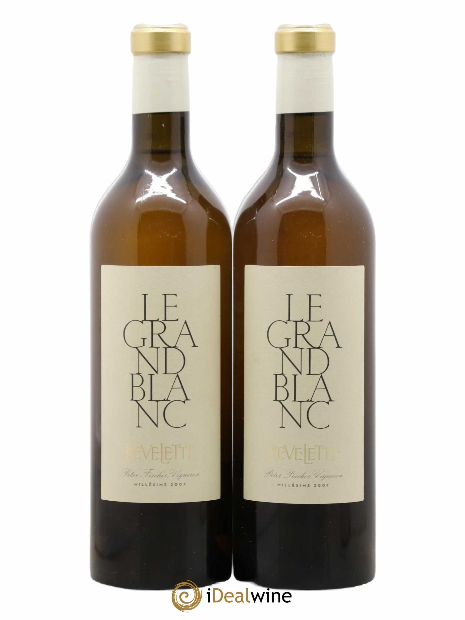 Méditerranée Château Revelette Le Grand Blanc Sandra & Peter Fischer 2007 - Lot de 2 bouteilles - 0