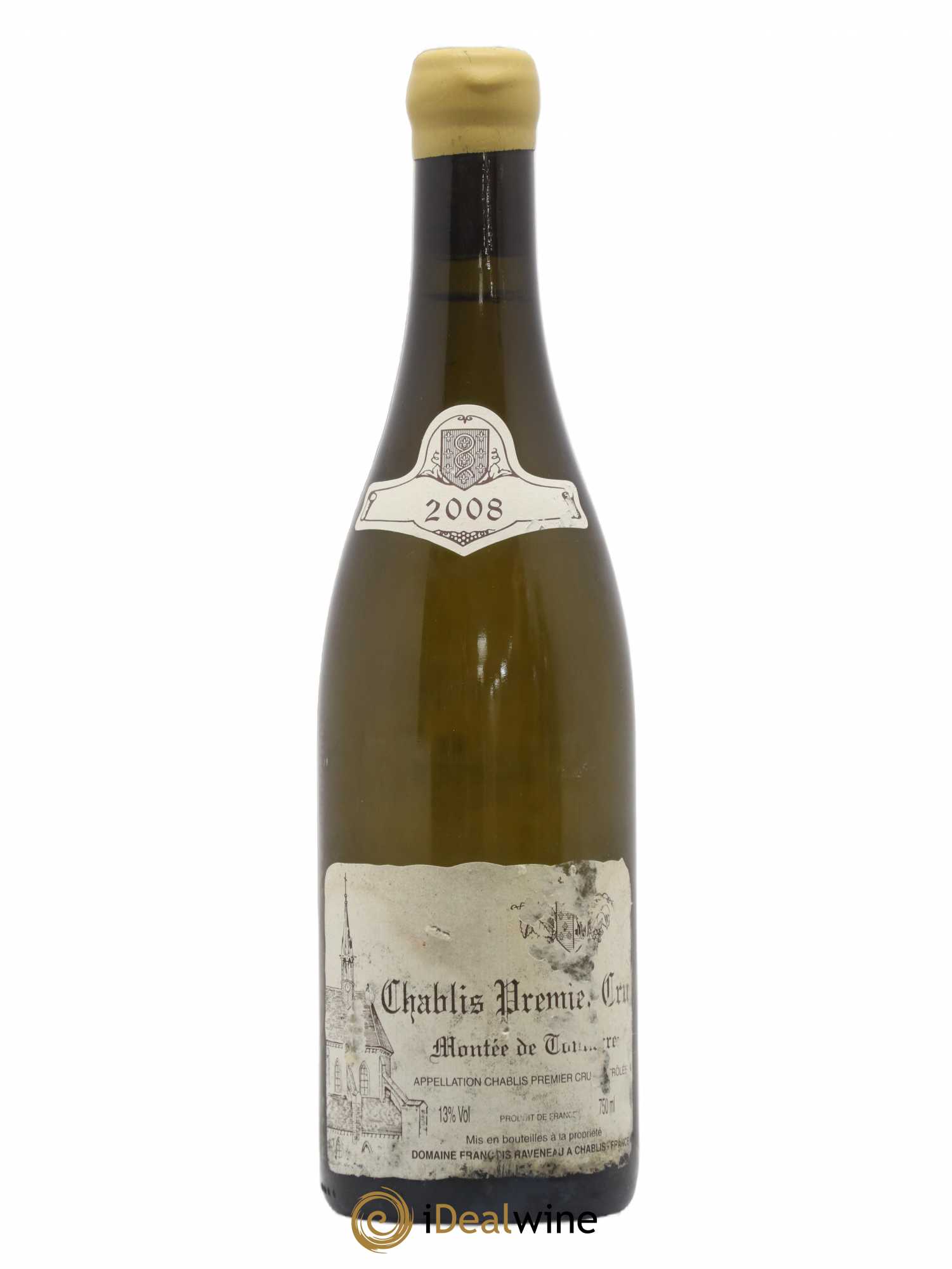 Chablis 1er Cru Montée de Tonnerre Raveneau (Domaine) 2008 - Lot de 1 bouteille - 0