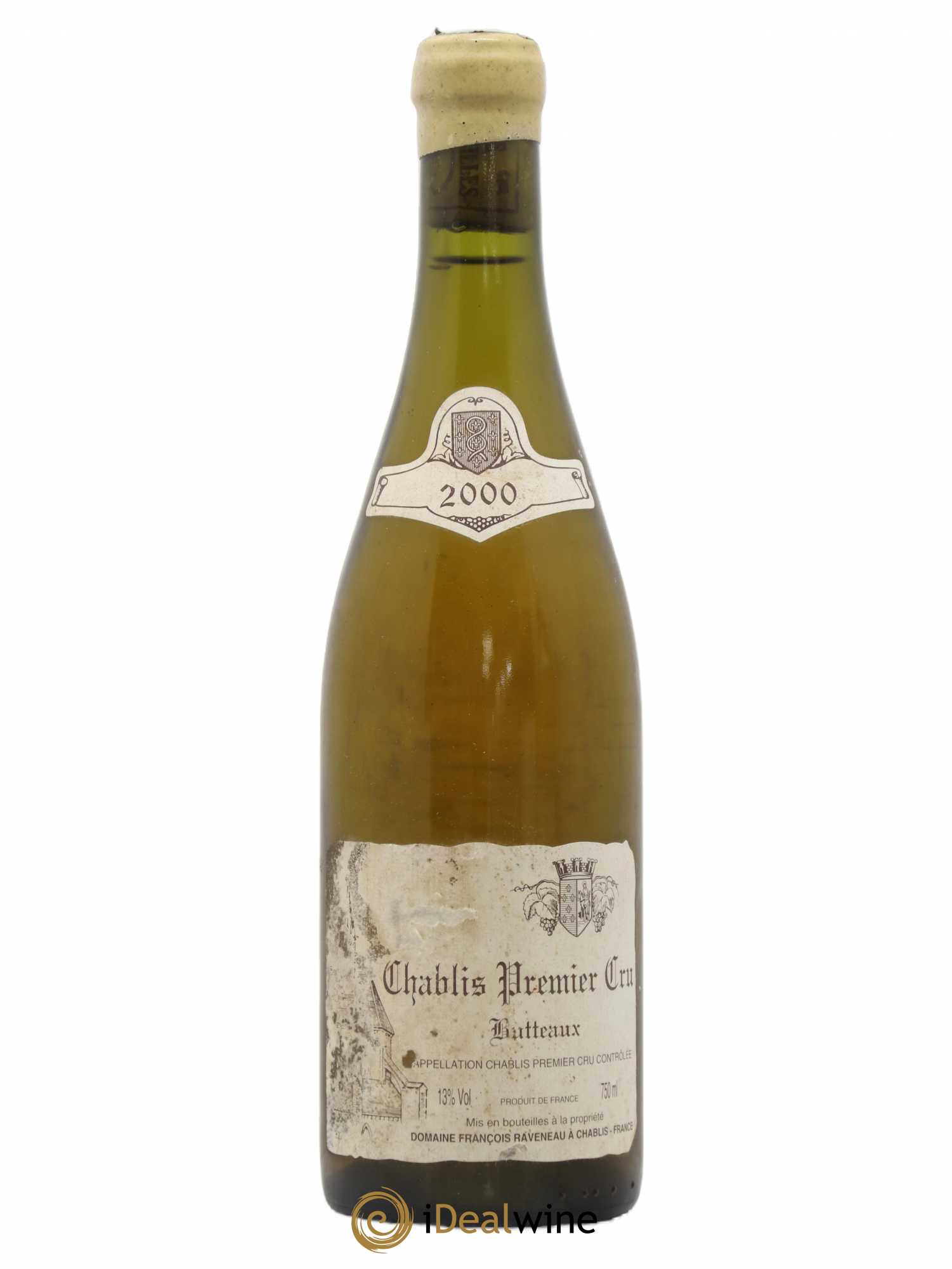 Chablis 1er Cru Butteaux Raveneau (Domaine) 2000 - Lot de 1 bouteille - 0