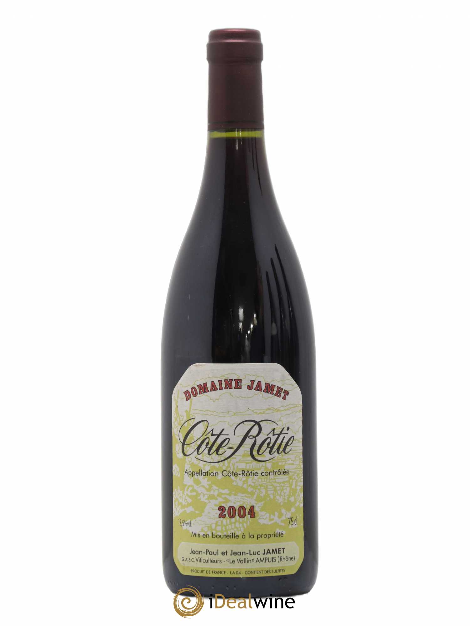 Côte-Rôtie Jamet (Domaine) 2004 - Lot de 1 bouteille - 0