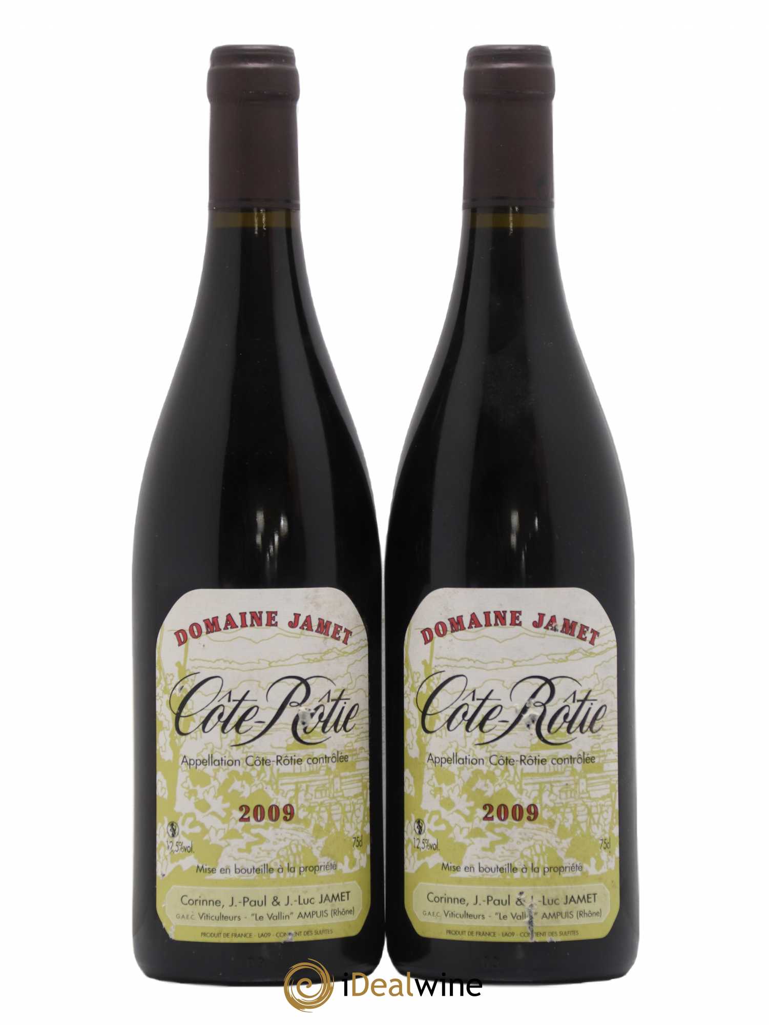 Côte-Rôtie Jamet (Domaine) 2009 - Lot de 2 bouteilles - 0