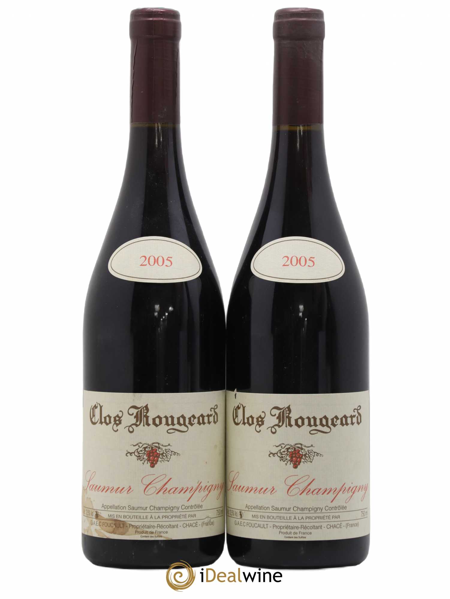 Saumur-Champigny Clos Rougeard 2005 - Posten von 2 Flaschen - 0