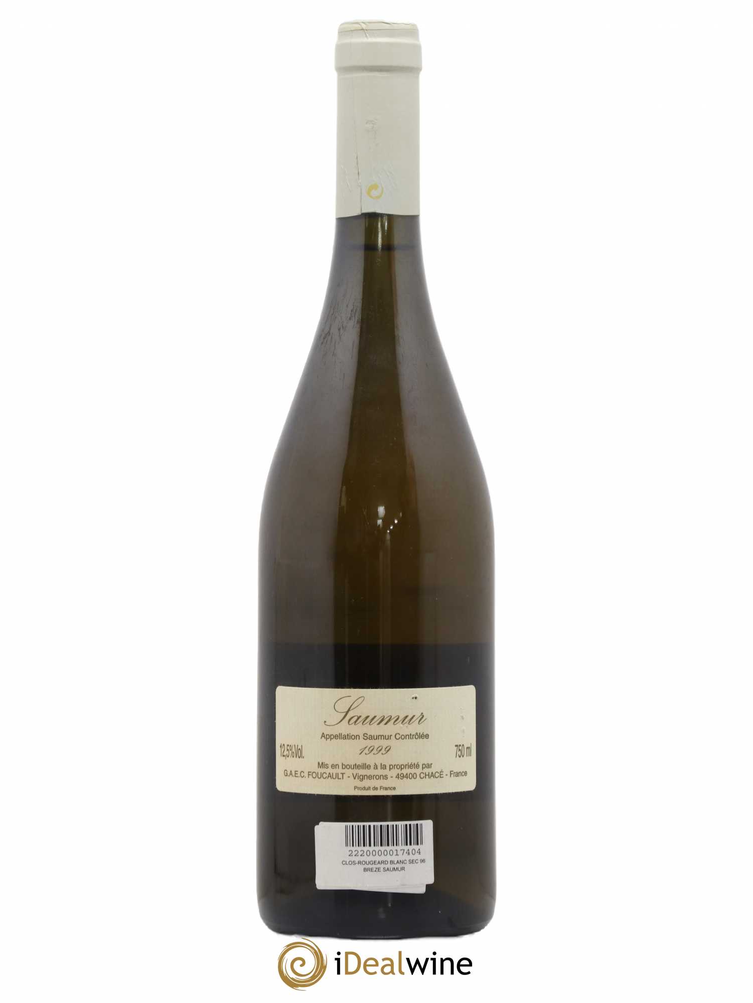 Saumur Brézé Clos Rougeard 1999 - Lot de 1 bouteille - 1