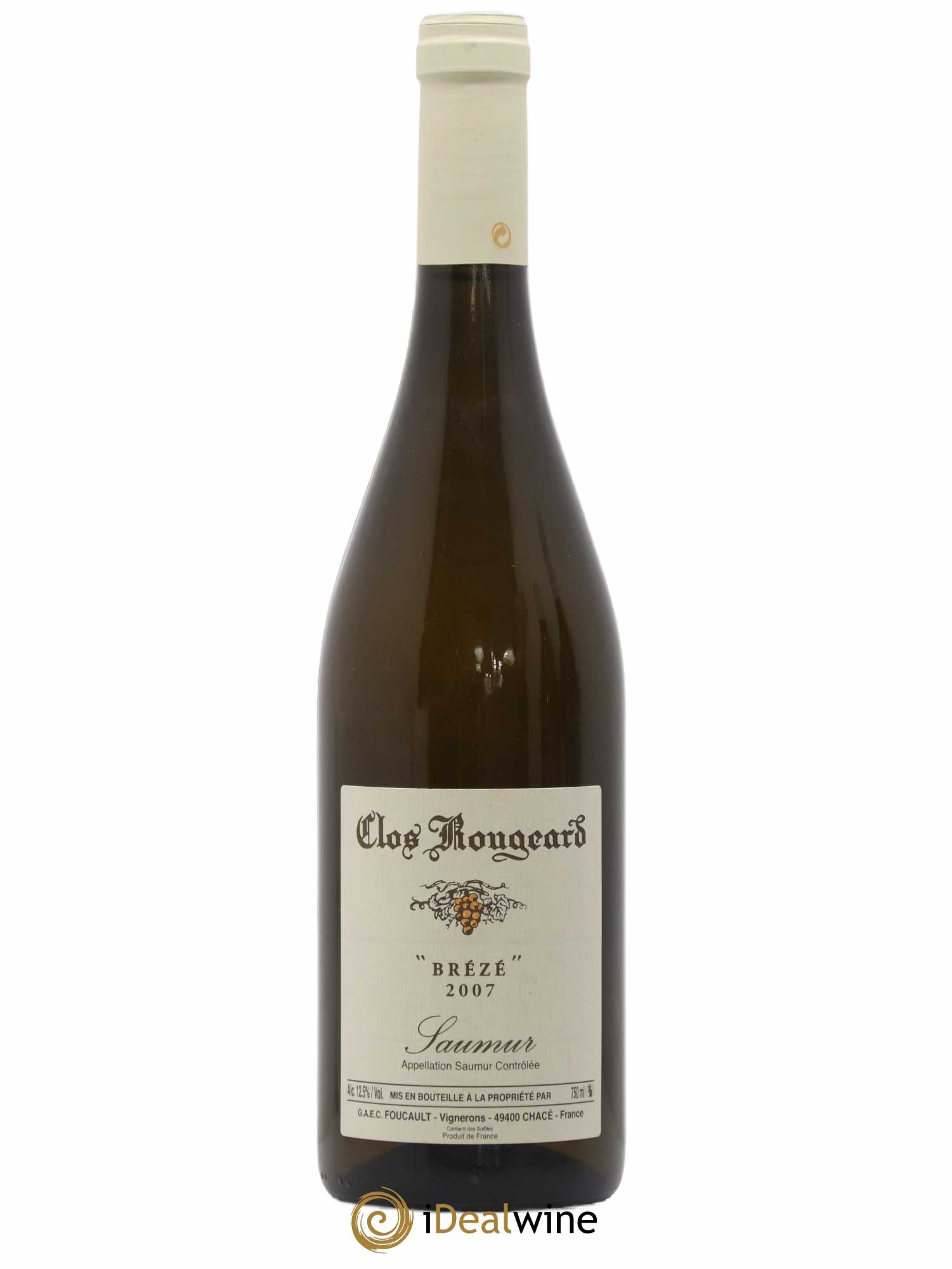 Saumur Brézé Clos Rougeard 2007 - Lot de 1 bouteille - 0