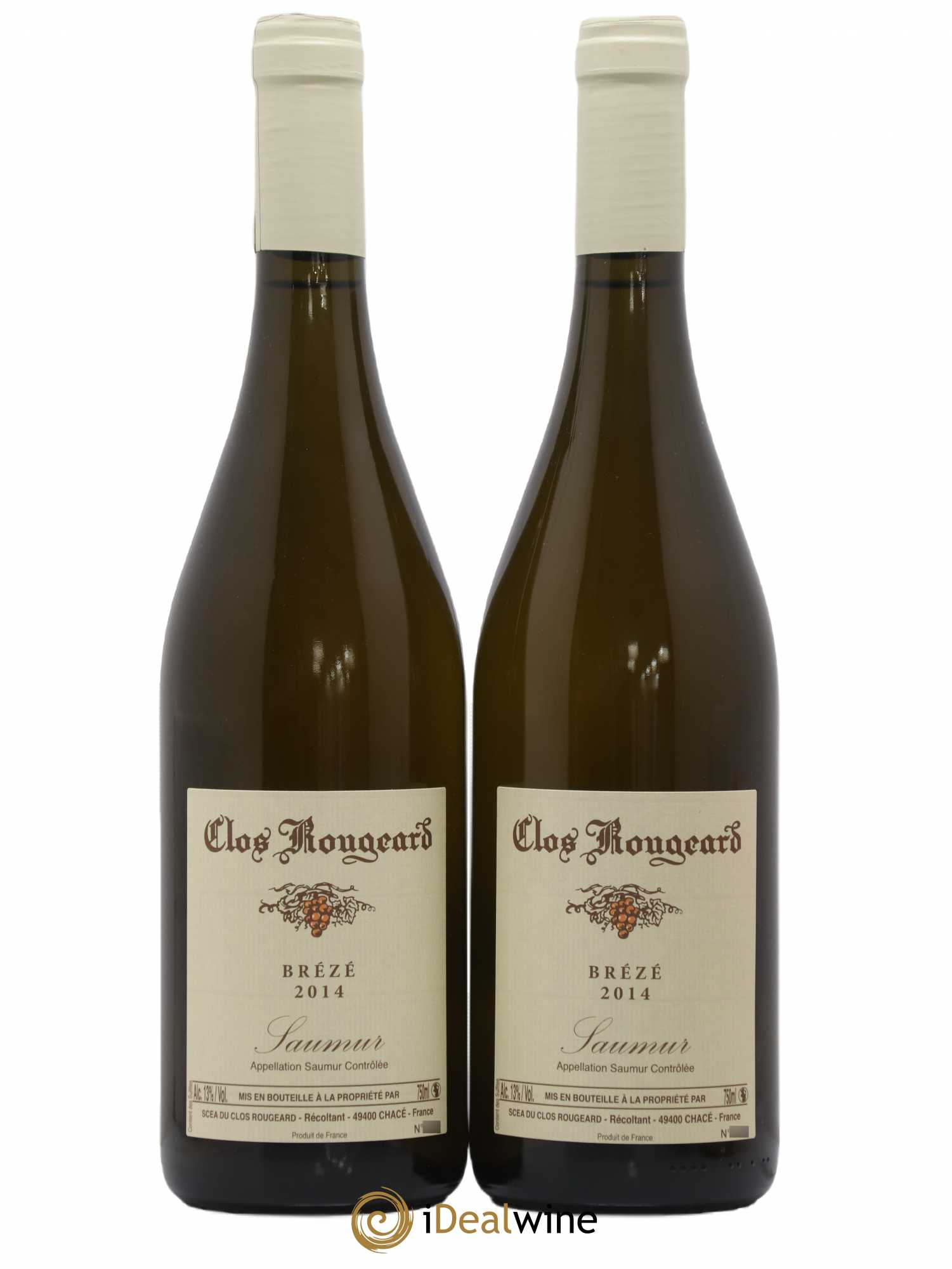 Saumur Brézé Clos Rougeard 2014 - Lot de 2 bouteilles - 0