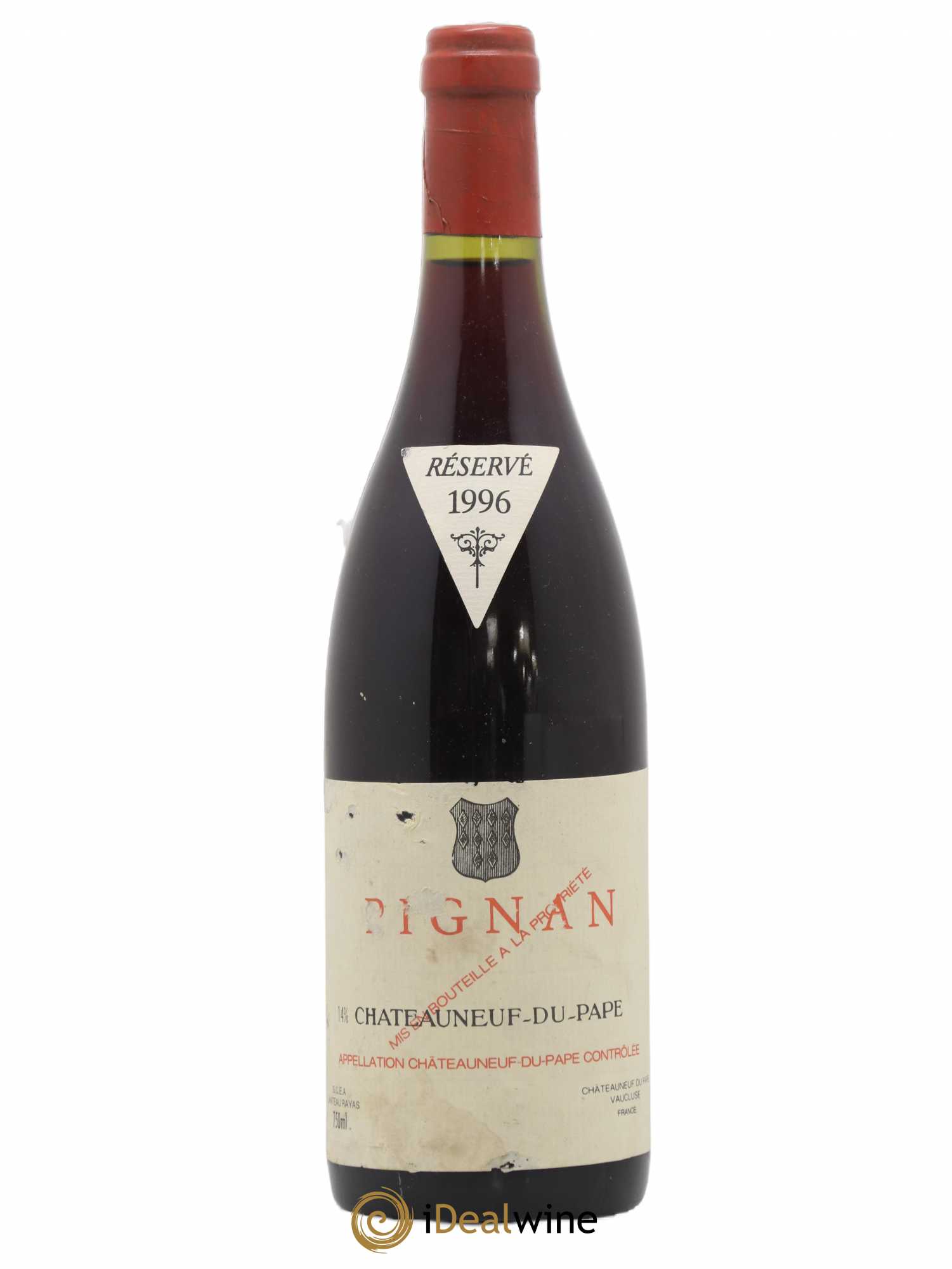 Châteauneuf-du-Pape Pignan Emmanuel Reynaud (sans prix de réserve) 1996 - Lot de 1 bouteille - 0