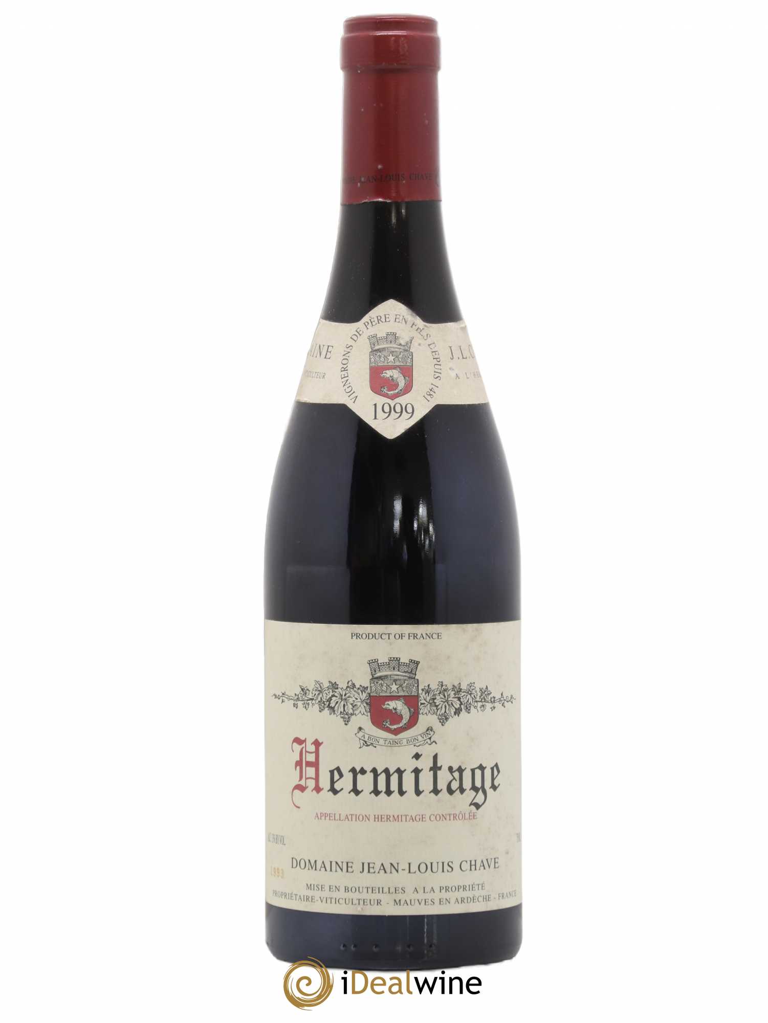 Hermitage Jean-Louis Chave 1999 - Lot de 1 bouteille - 0
