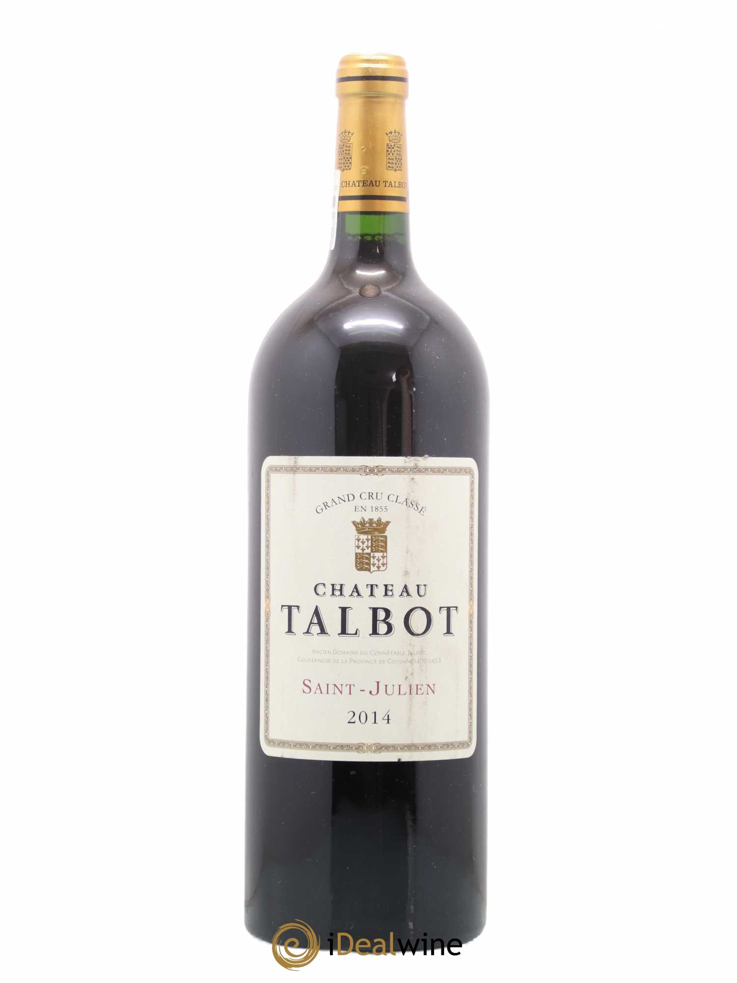 Château Talbot 4ème Grand Cru Classé 2014 - Lot de 1 magnum - 0