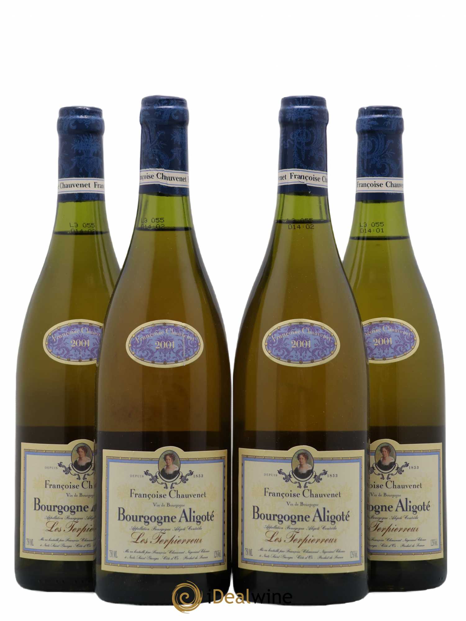 Bourgogne 2001 - Posten von 4 Flaschen - 0