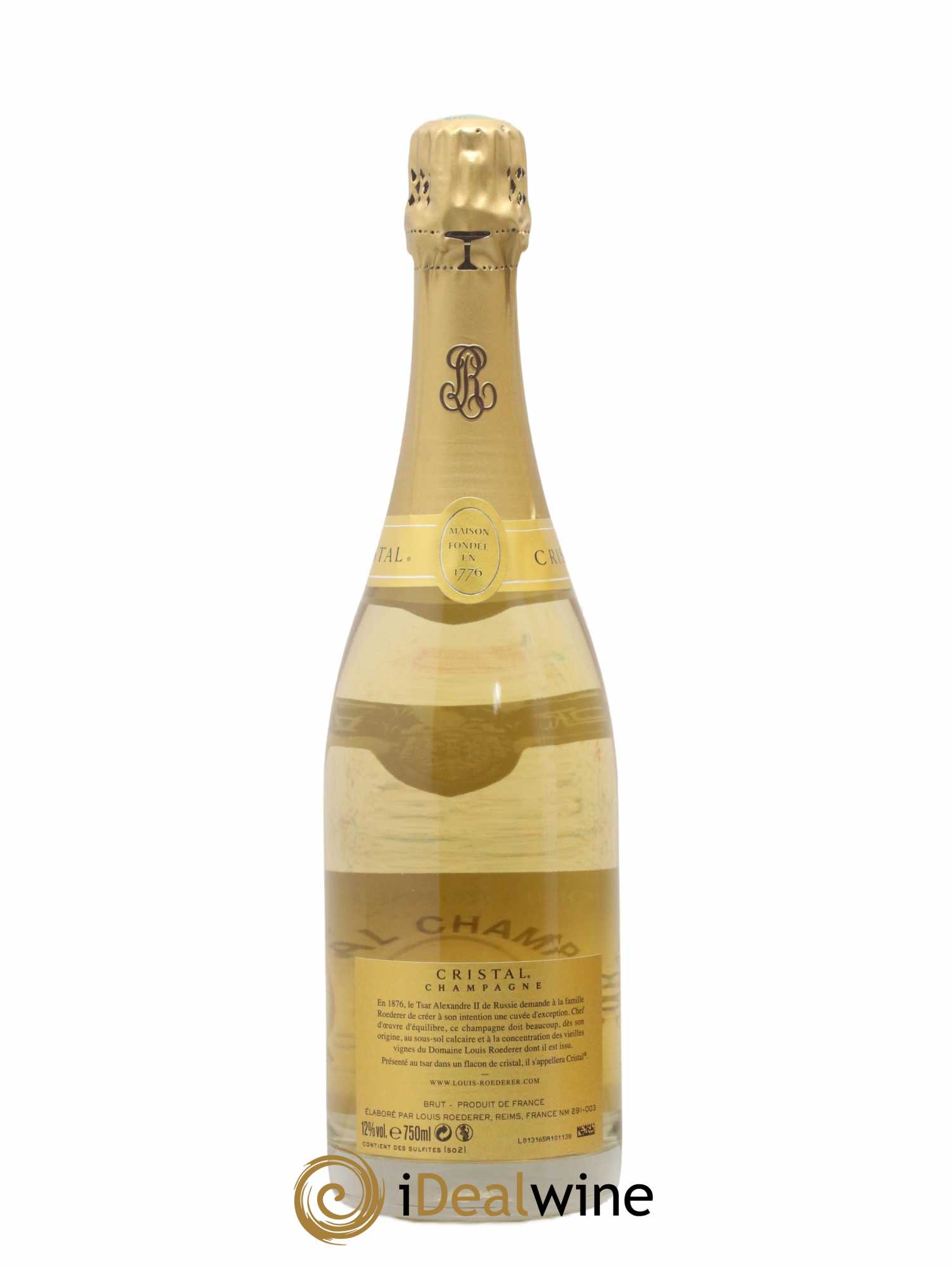 Cristal Louis Roederer 2008 - Lot de 1 bouteille - 2