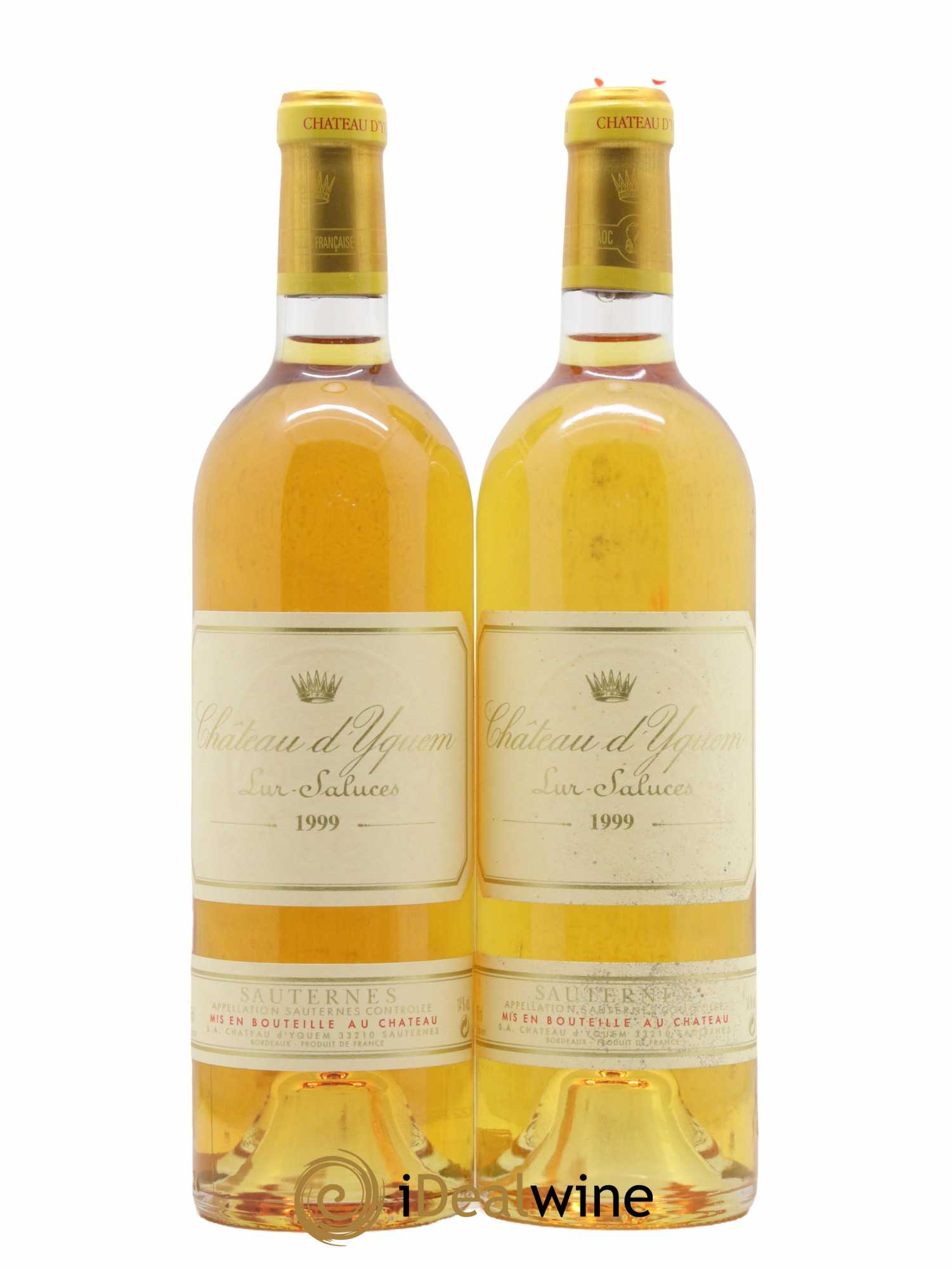 Château d' Yquem 1er Cru Classé Supérieur 1999 - Lotto di 2 bottiglie - 0