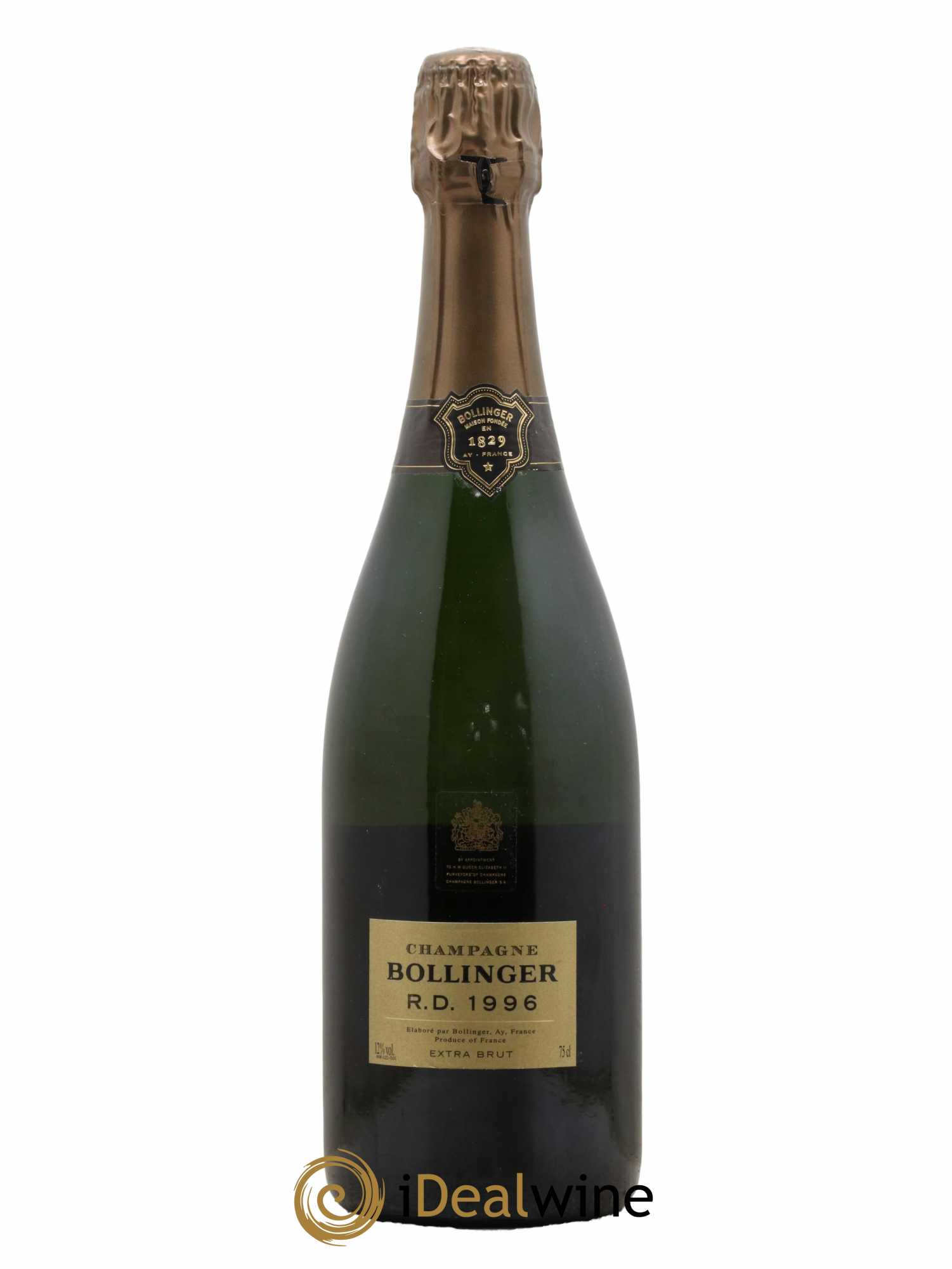 R.D. Extra-Brut Bollinger 1996 - Lot de 1 bouteille - 0