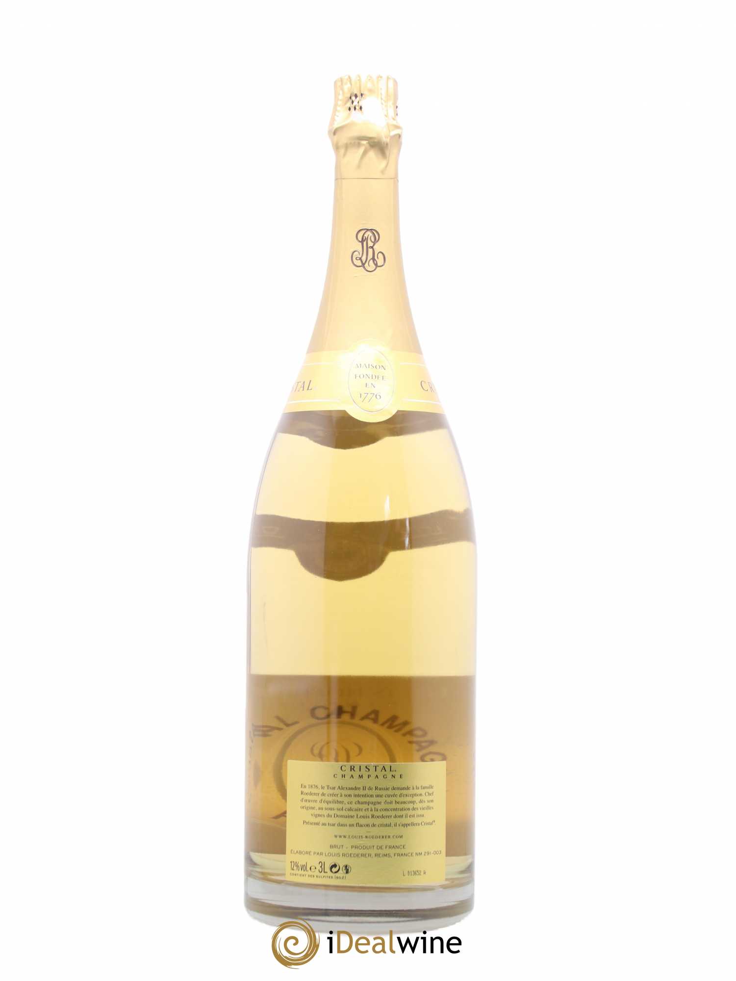 Cristal Louis Roederer 2009 - Lot de 1 jeroboam - 1