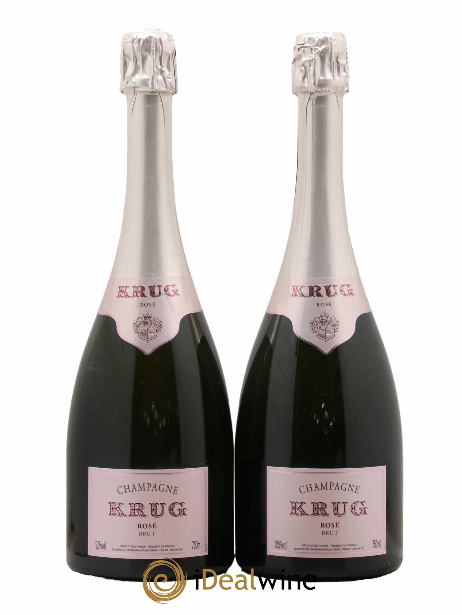 Rosé Brut Krug - Lot de 2 bouteilles - 0