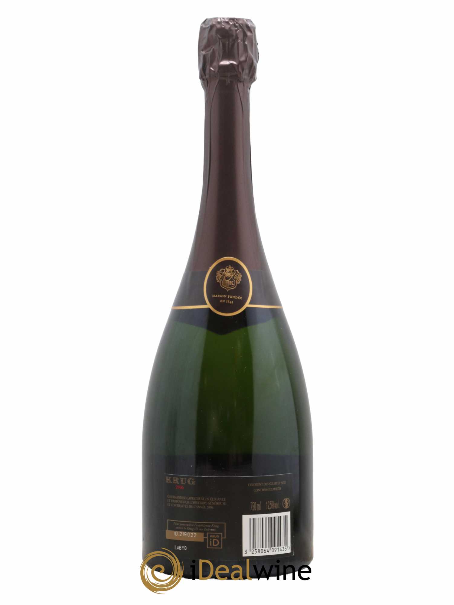 Vintage Krug 2006 - Posten von 1 Flasche - 1