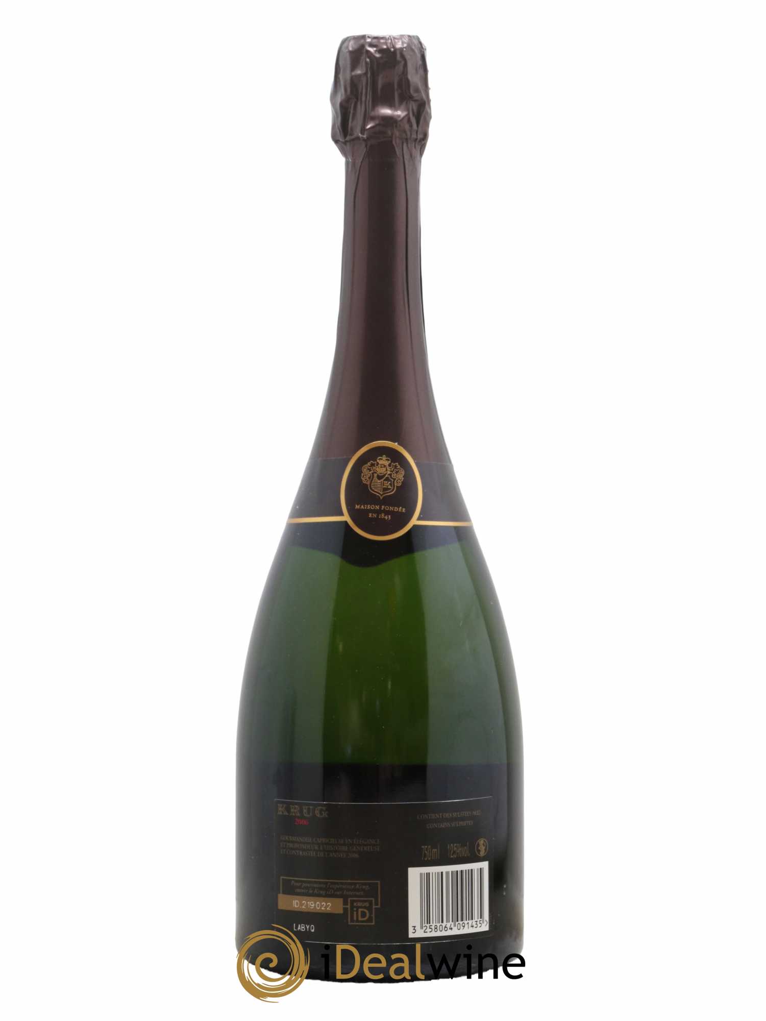 Vintage Krug 2006 - Posten von 1 Flasche - 1