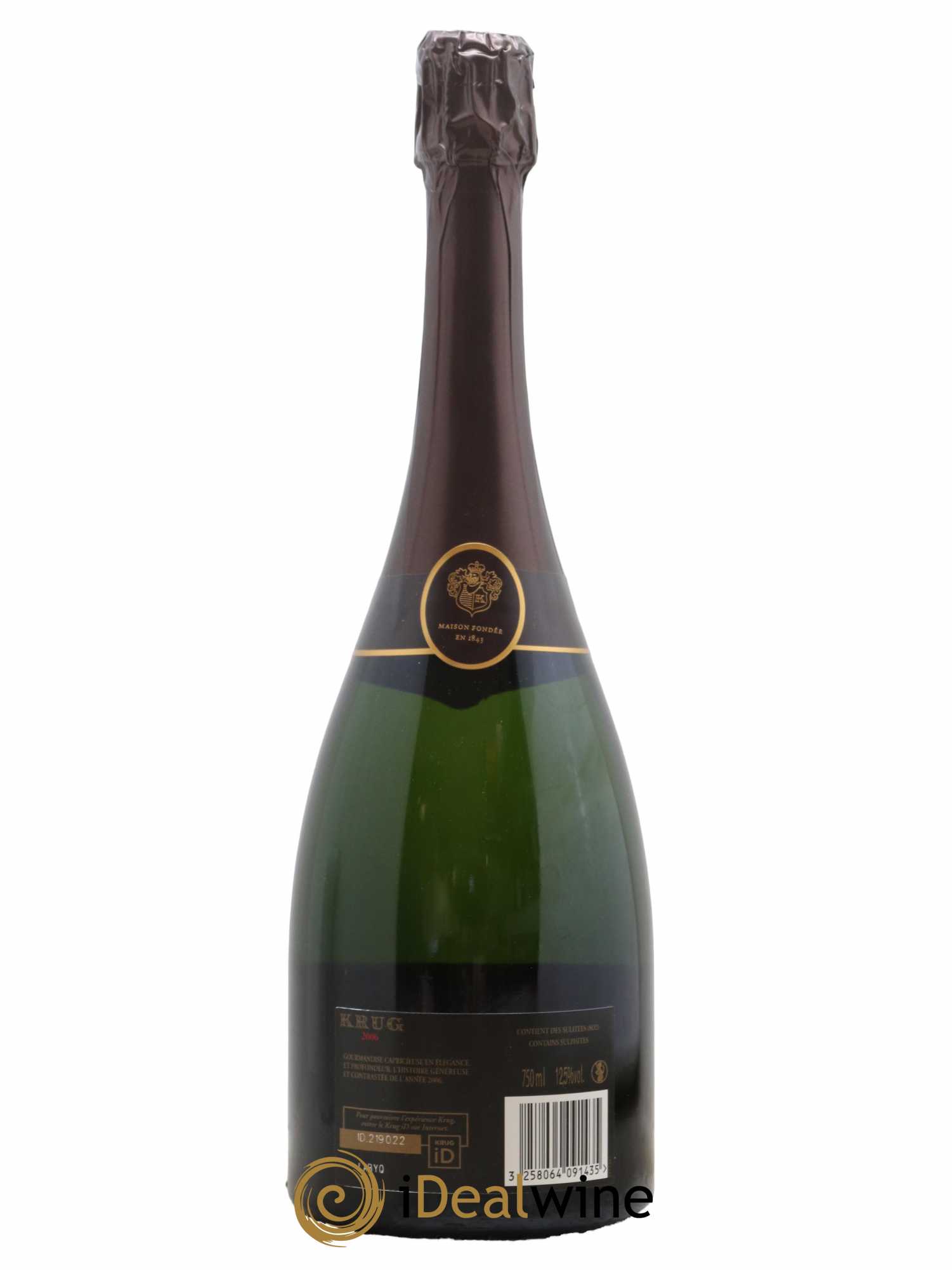 Vintage Krug 2006 - Lot de 1 bouteille - 1