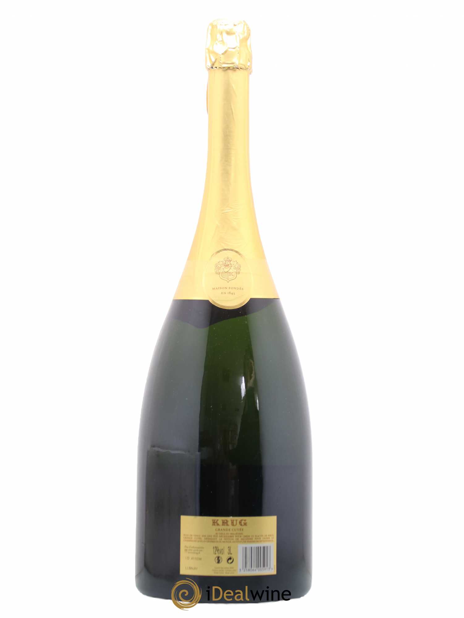 Grande Cuvée - 158ème édition Krug - Lot de 1 double magnum - 1