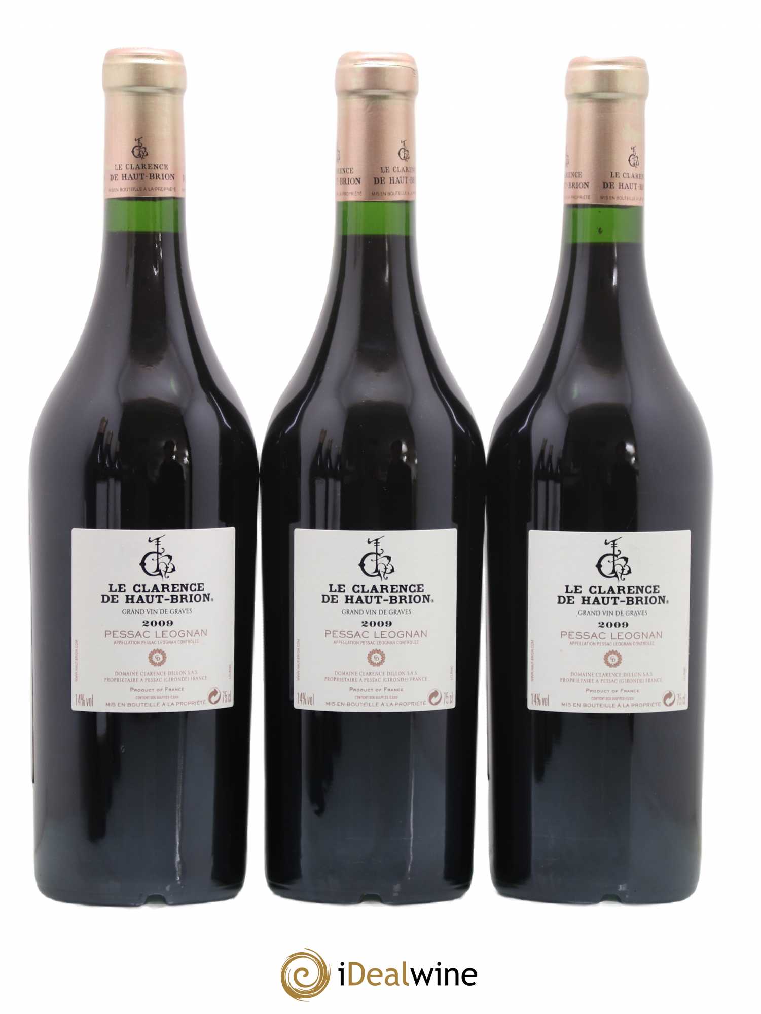 Clarence (Bahans) de Haut-Brion Second Vin 2009 - Lot de 6 bouteilles - 4