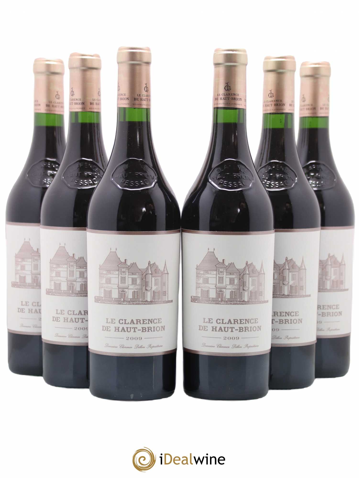 Clarence (Bahans) de Haut-Brion Second Vin 2009 - Lot de 6 bouteilles - 0