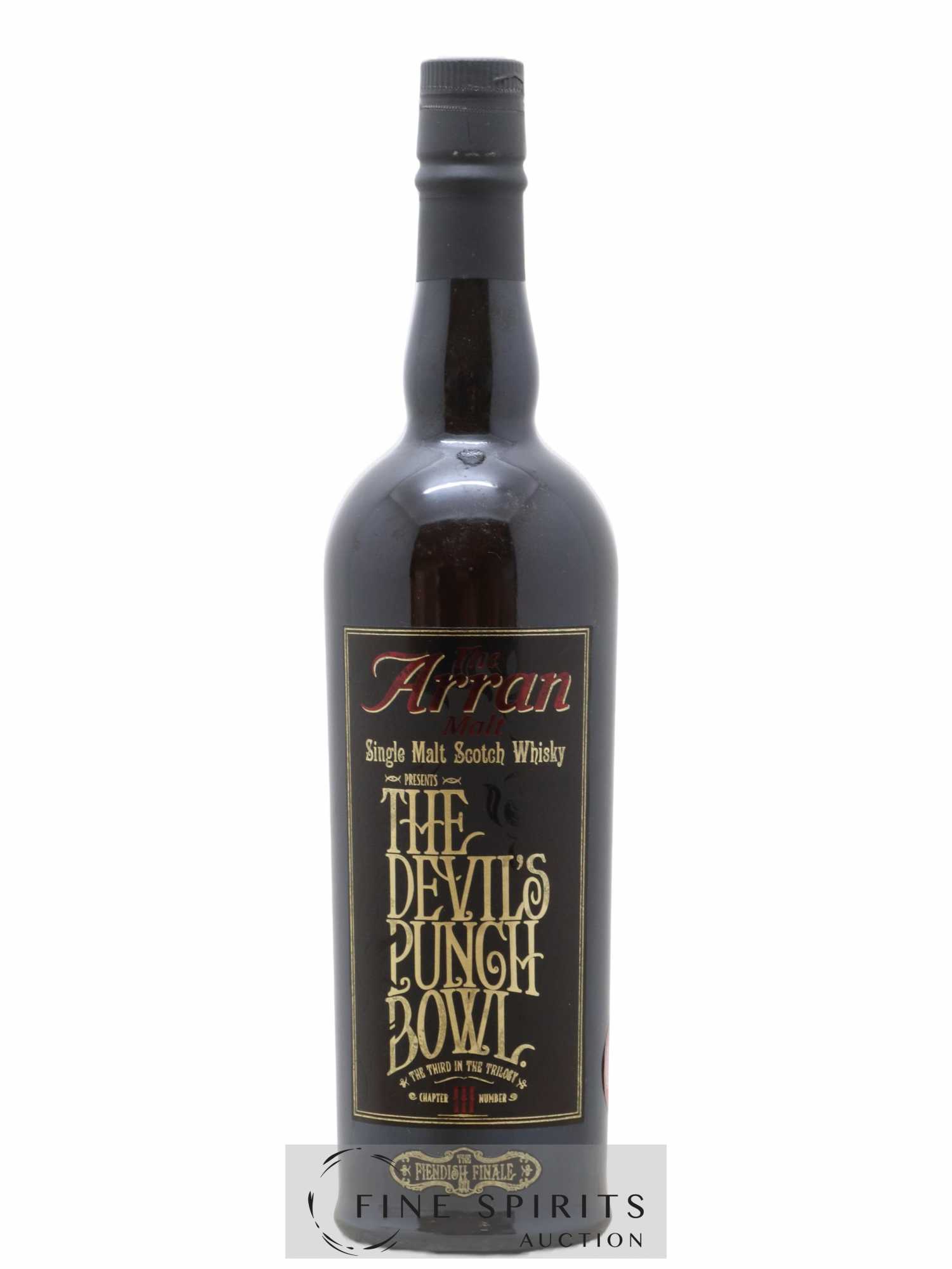 Arran Of. The Devil's Punch Bowl Chapter III The Fiendish Finale - Lot of 1 bottle - 1