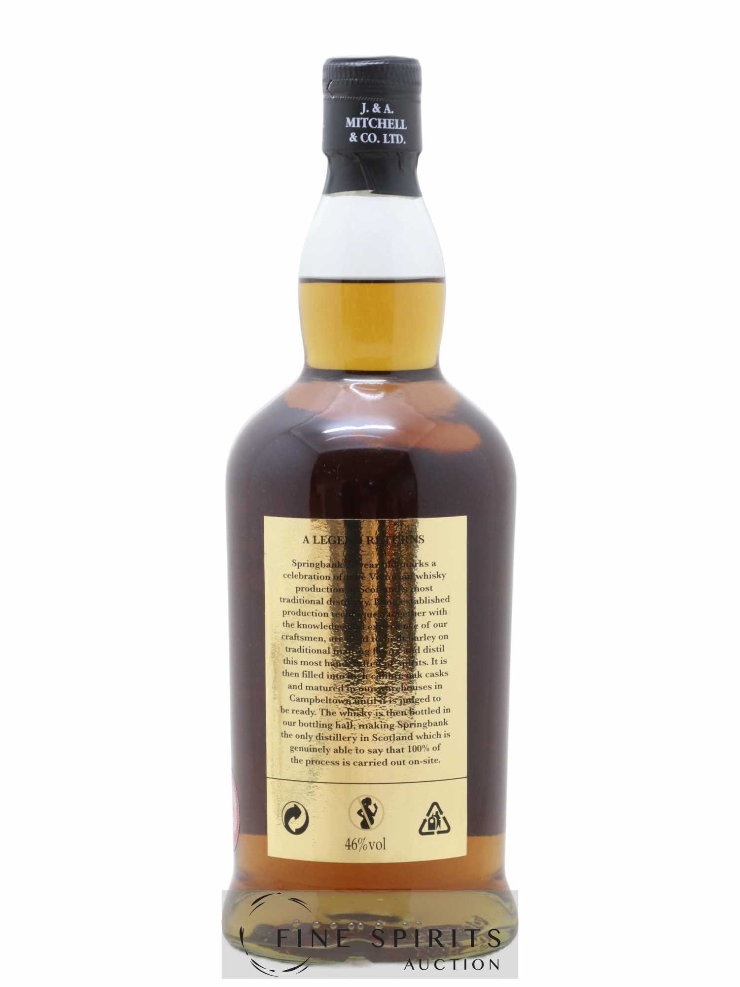 Springbank 21 years Of. - Posten von 1 Flasche - 2