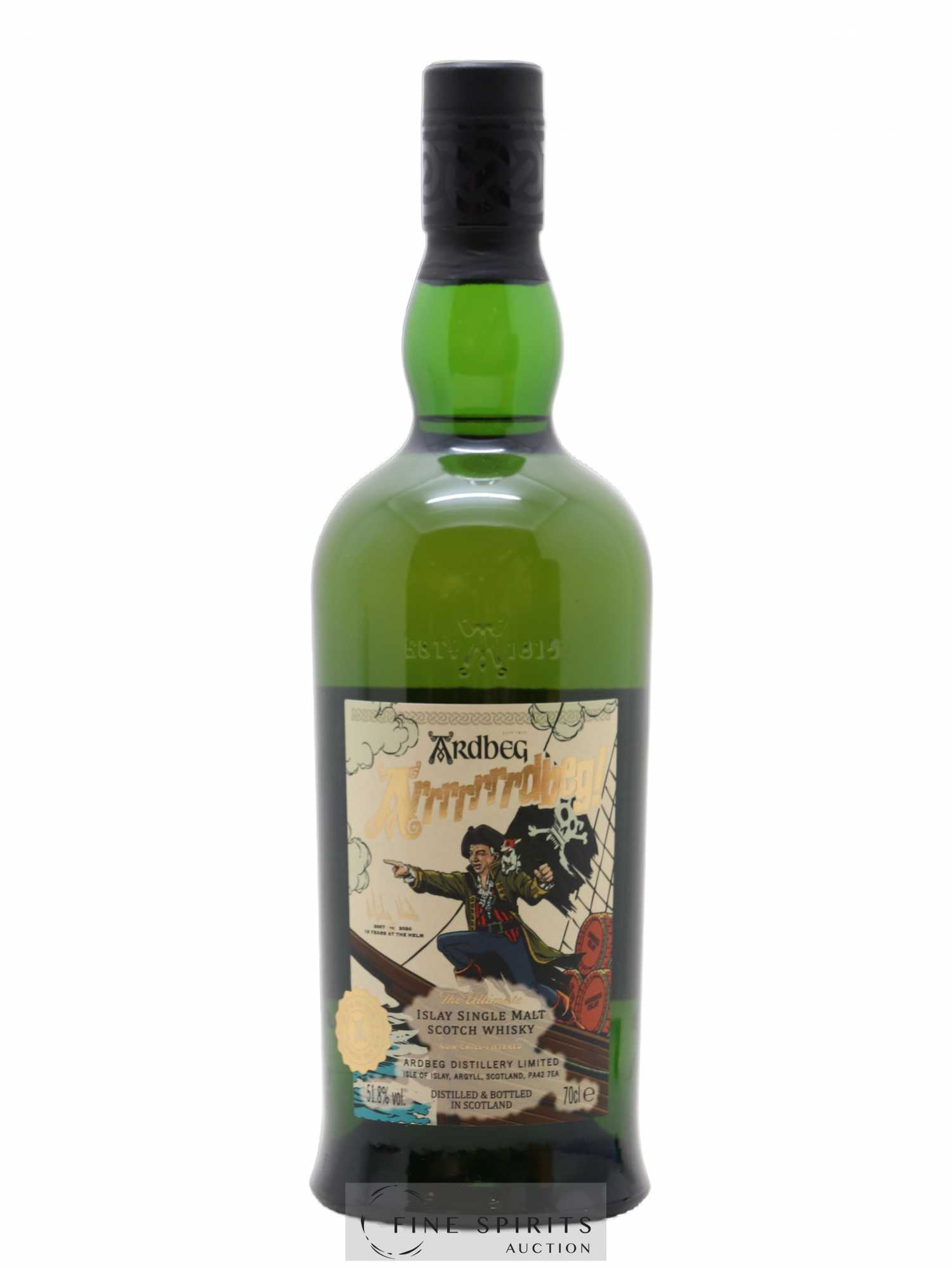 Ardbeg 13 years 2007 Of. Arrrrrrrdbeg bottled 2020 The Ultimate - Committee Release - Lot de 1 bouteille - 0