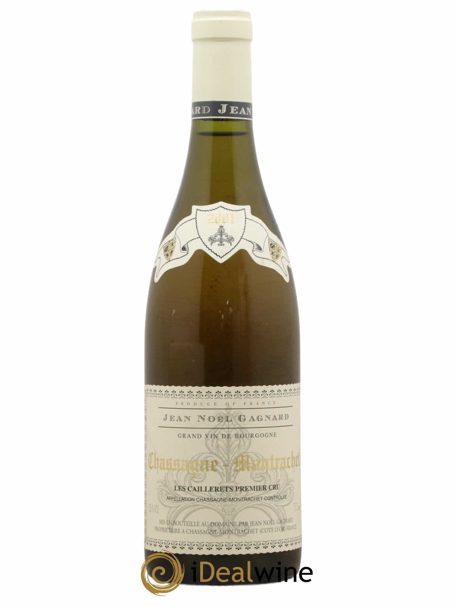 Chassagne-Montrachet 1er Cru Les Caillerets Jean-Noël Gagnard (Domaine) 2001 - Lot de 1 bouteille - 0