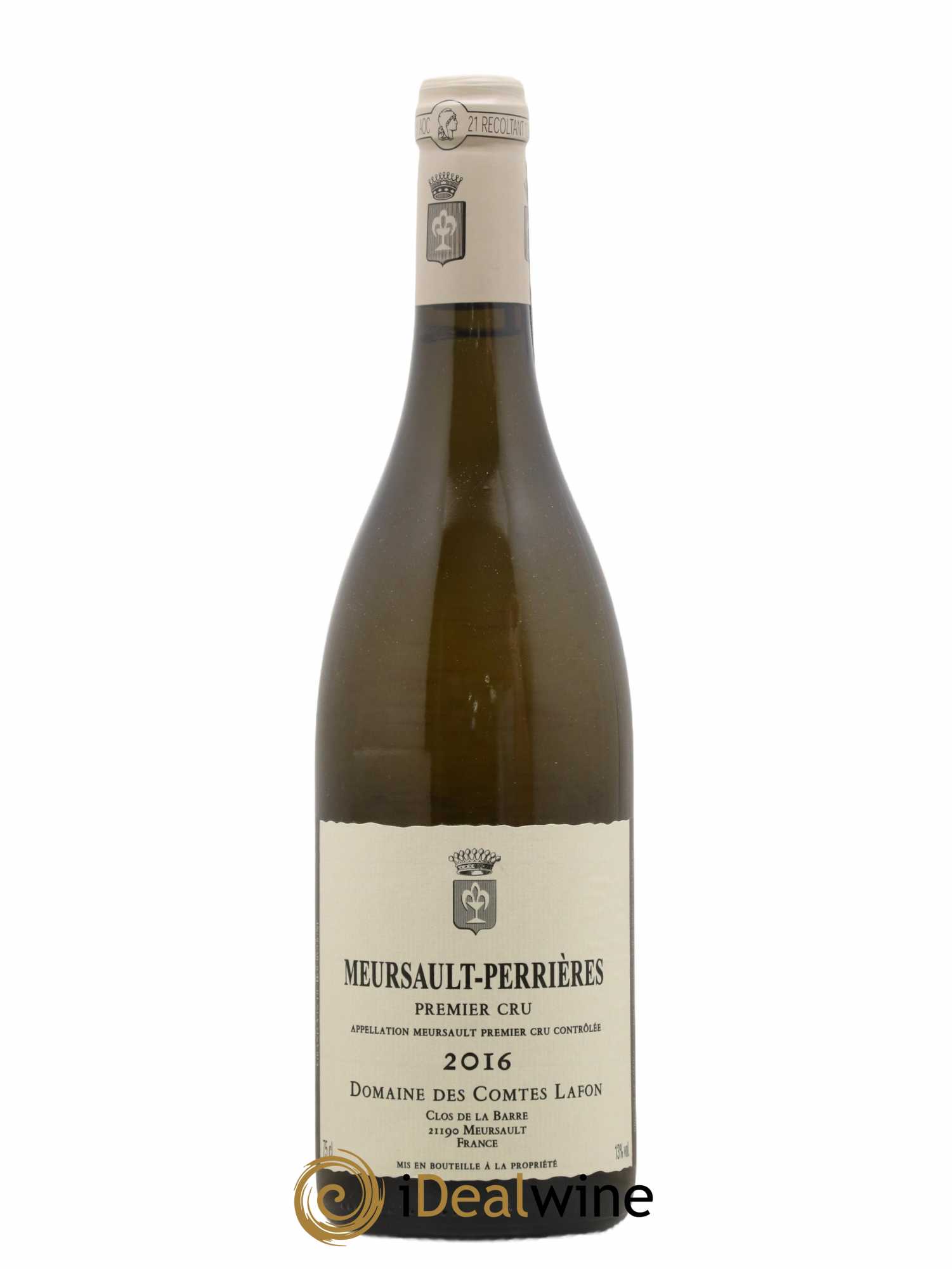 Meursault 1er Cru Perrières Comtes Lafon (Domaine des) 2016 - Lot de 1 bouteille - 0