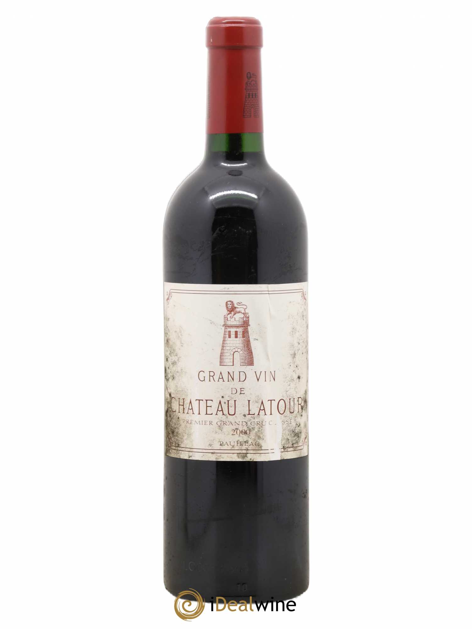 Château Latour 1er Grand Cru Classé 2000 - Lot de 1 bouteille - 0