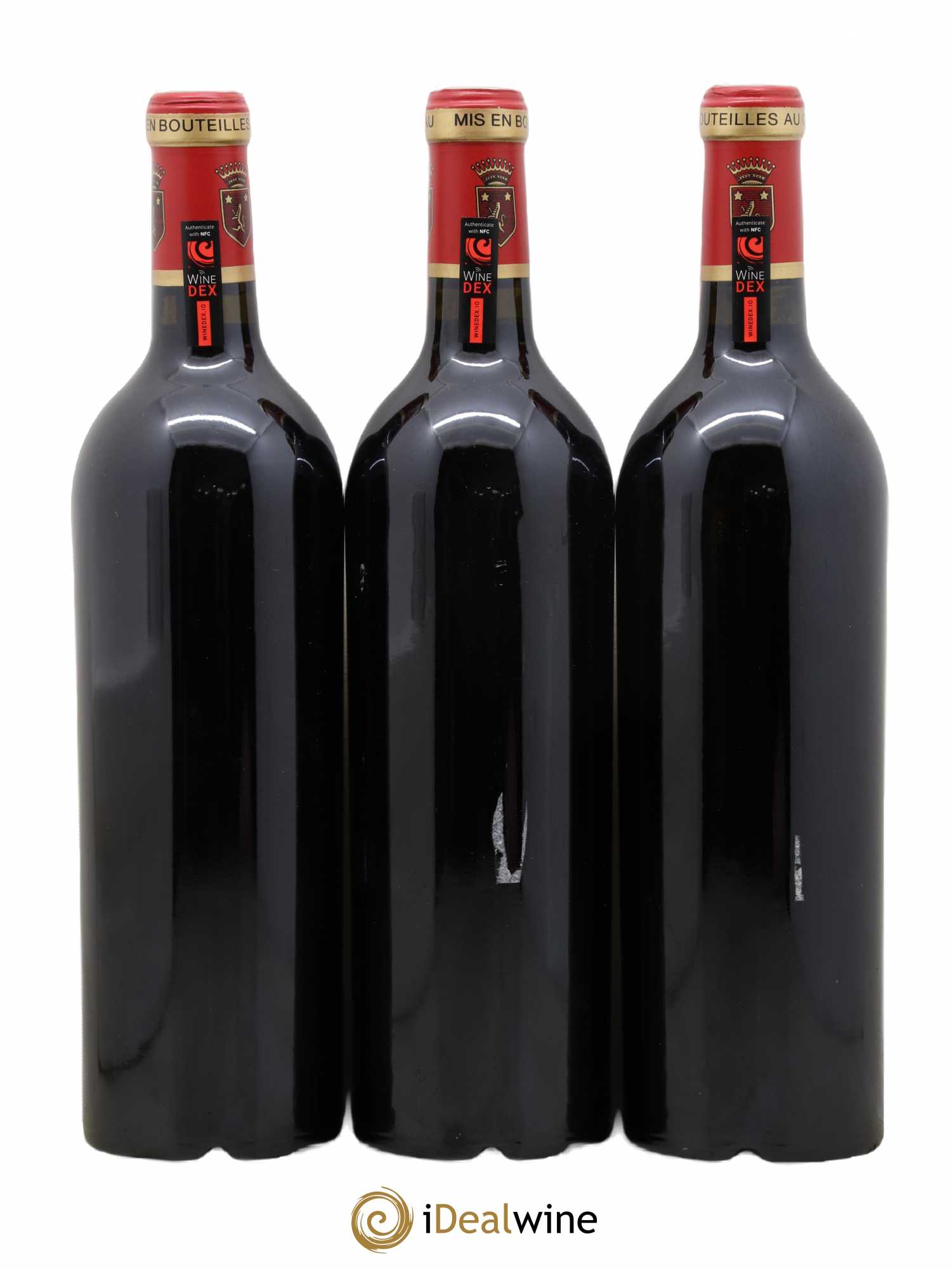 Château Angélus 1er Grand Cru Classé A 2000 - Lot de 3 bouteilles - 1