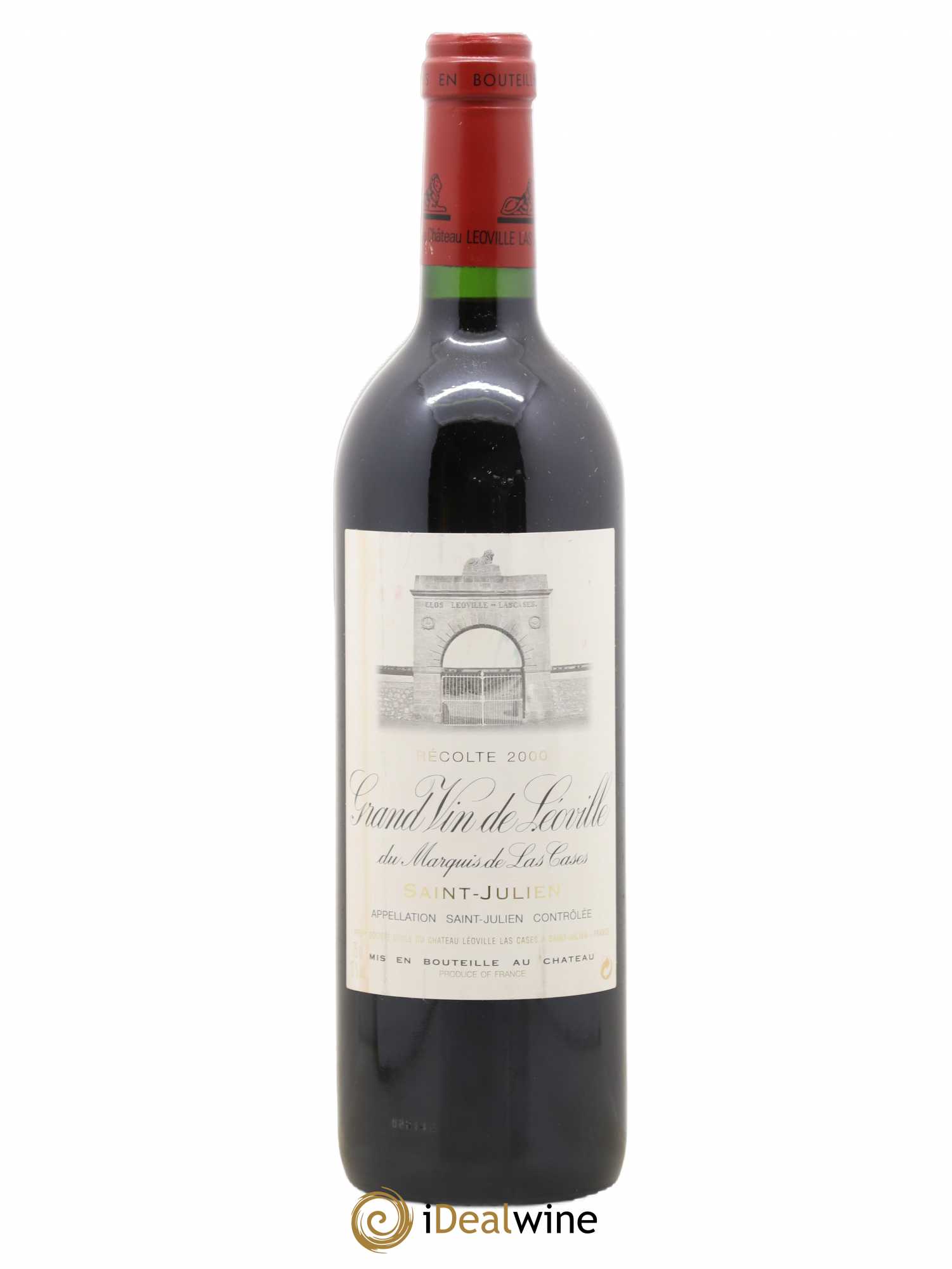 Château Léoville Las Cases 2ème Grand Cru Classé 2000 - Lot de 1 bouteille - 0