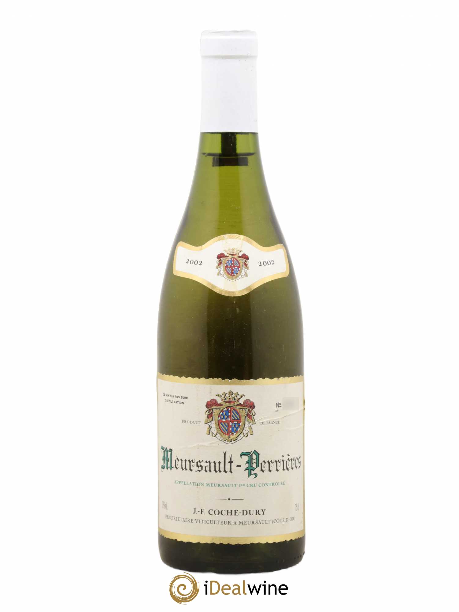 Meursault 1er Cru Perrières Coche Dury (Domaine) 2002 - Lot de 1 bouteille - 0