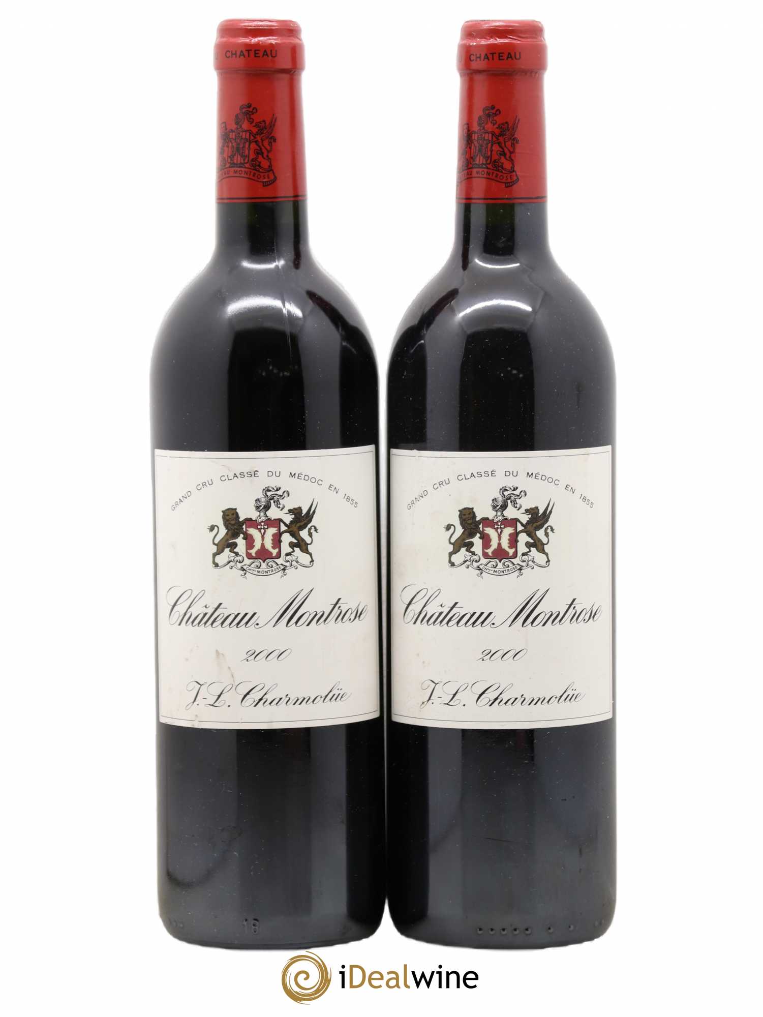 Château Montrose 2ème Grand Cru Classé 2000 - Lot de 2 bouteilles - 0