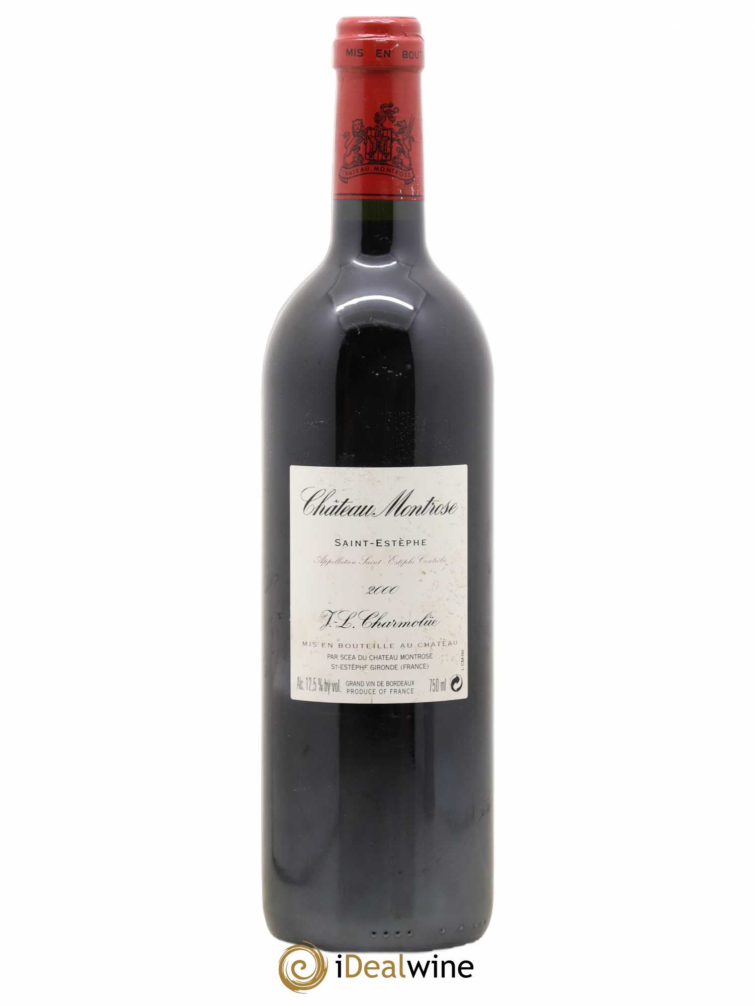 Château Montrose 2ème Grand Cru Classé 2000 - Lot de 1 bouteille - 1