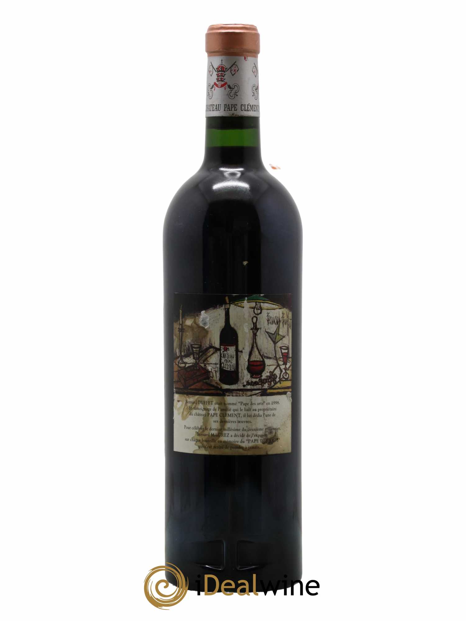 Château Pape Clément Cru Classé de Graves 2000 - Lot de 1 bouteille - 1