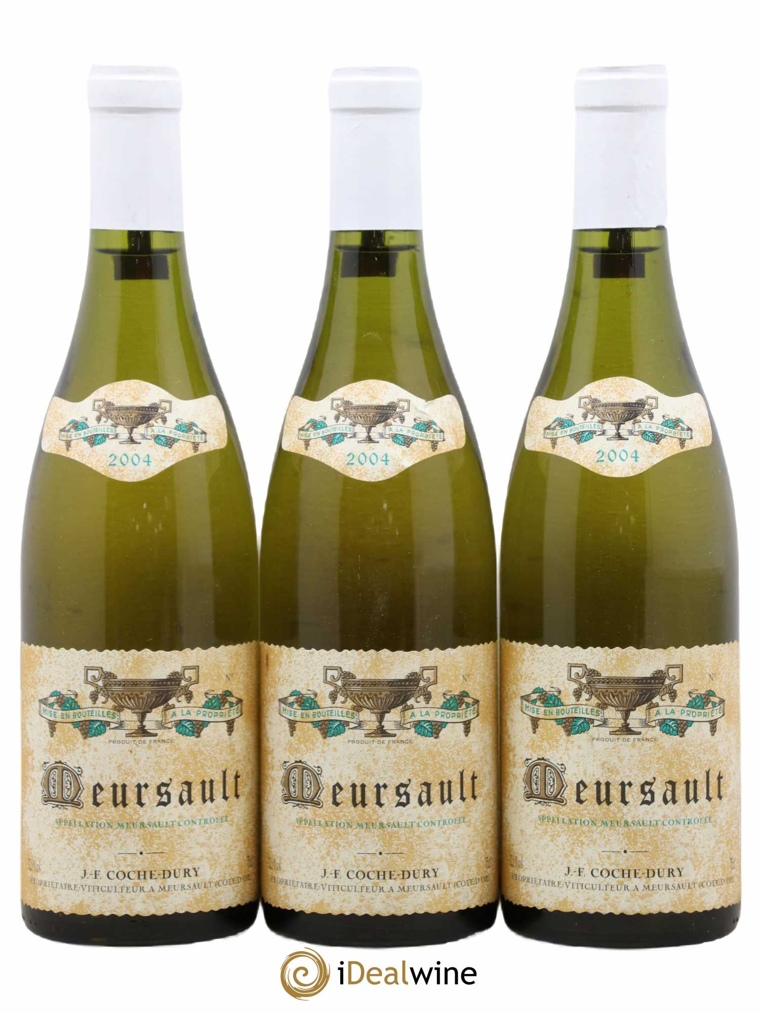 Meursault Coche Dury (Domaine) 2004 - Lot de 3 bouteilles - 0