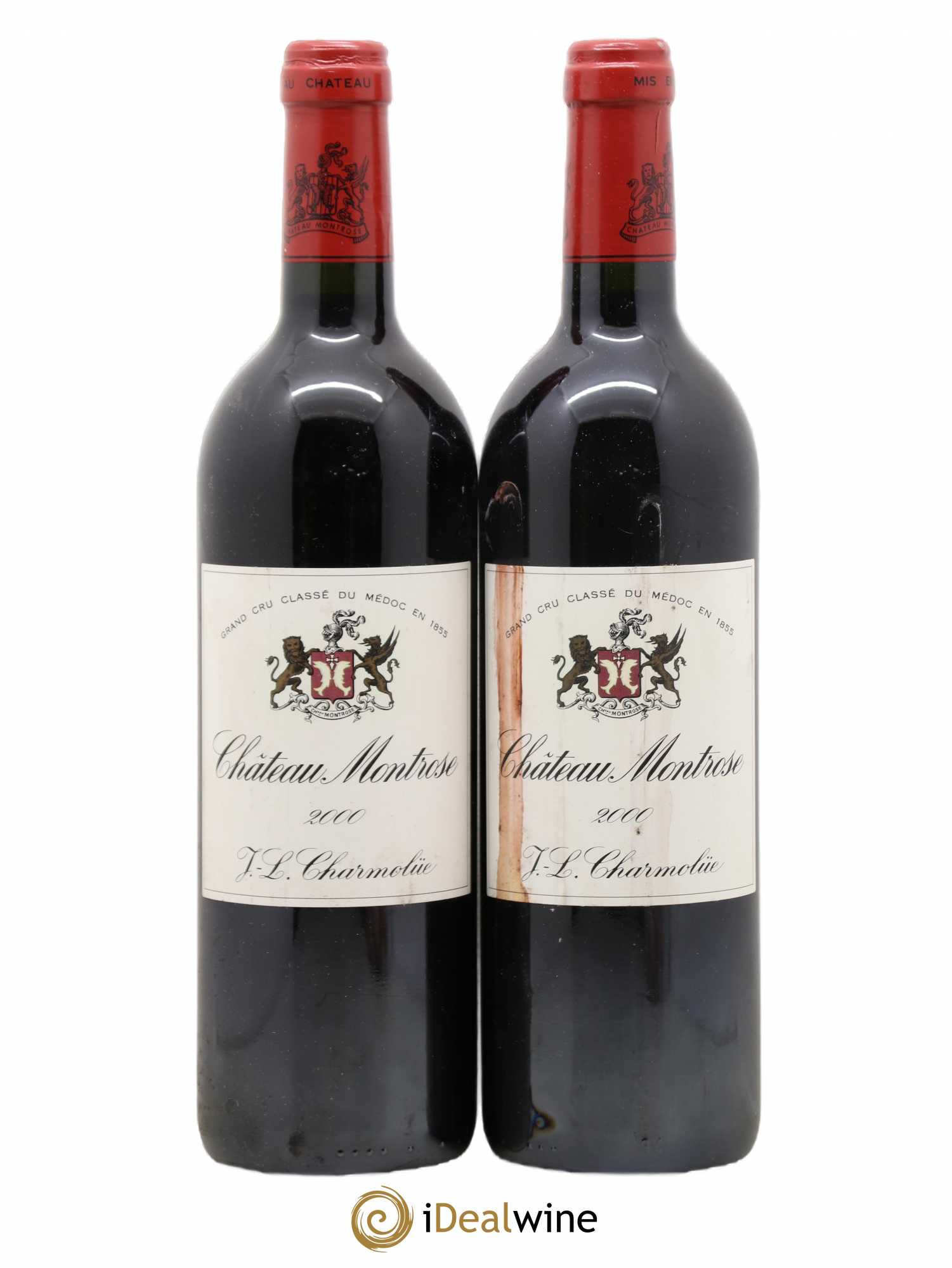 Château Montrose 2ème Grand Cru Classé 2000 - Lot de 2 bouteilles - 0