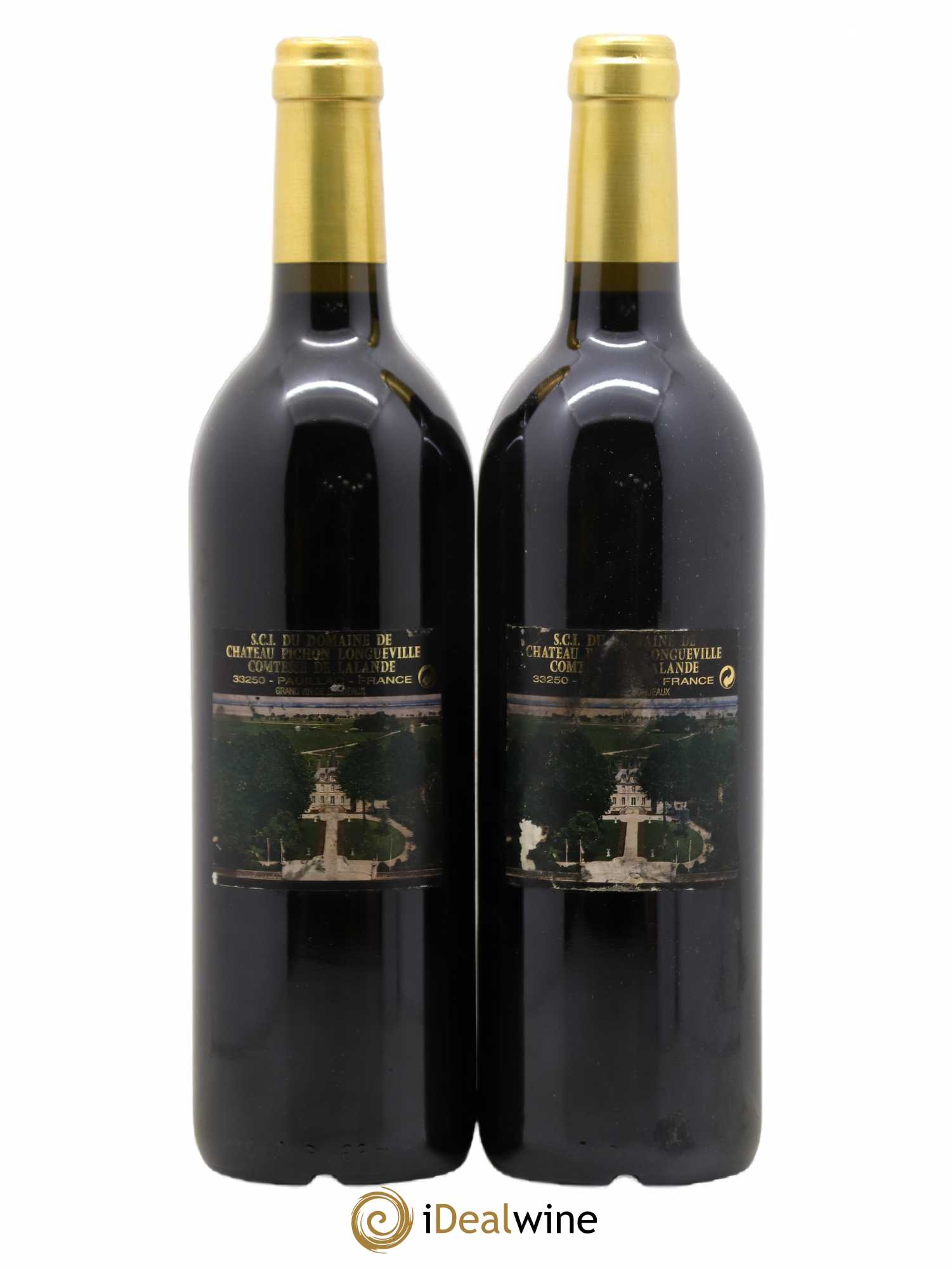 Château Pichon Longueville Comtesse de Lalande 2ème Grand Cru Classé 2000 - Lot de 2 bouteilles - 1
