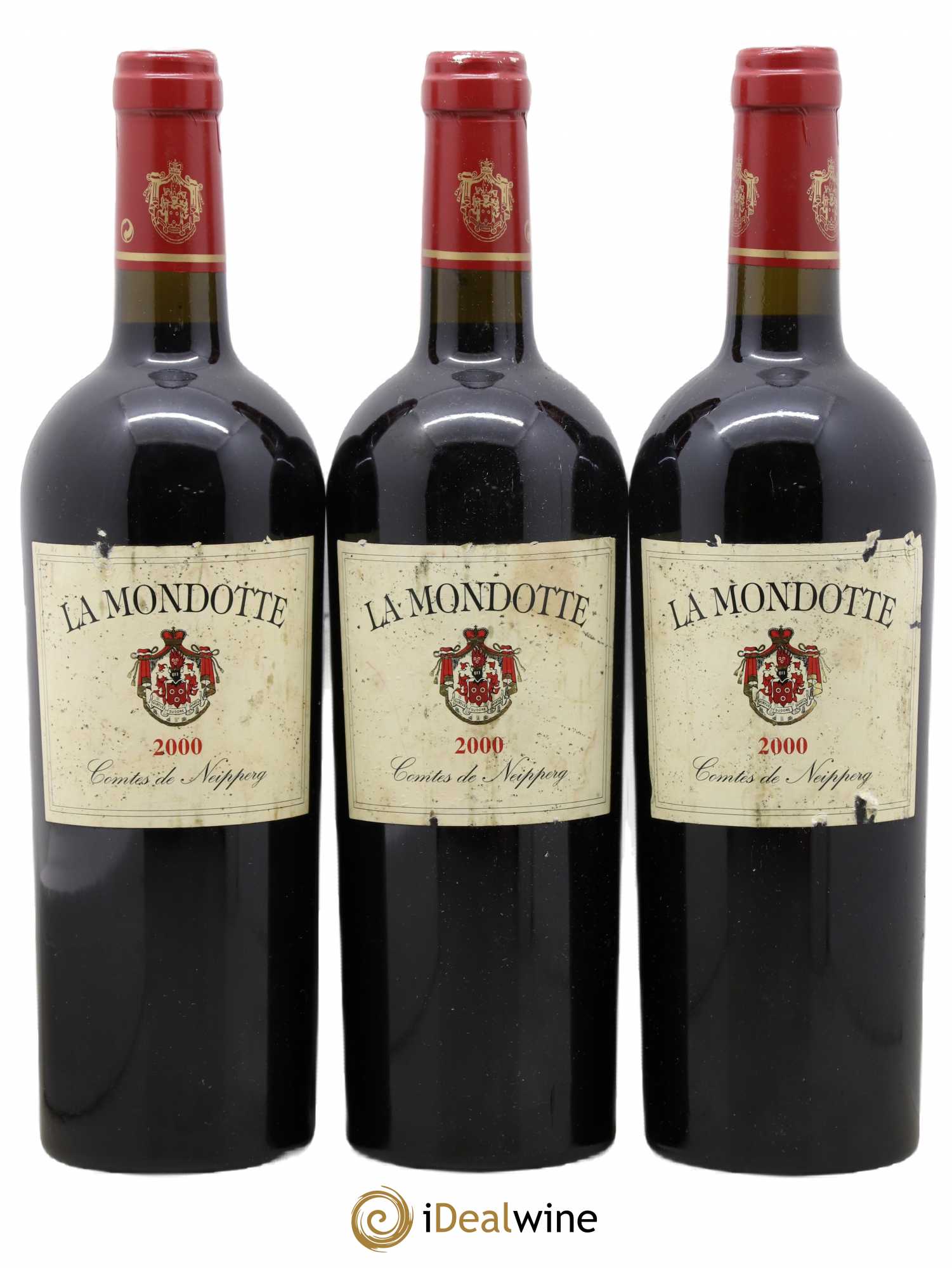 La Mondotte 1er Grand Cru Classé B depuis 2012 2000 - Lot de 3 bouteilles - 0