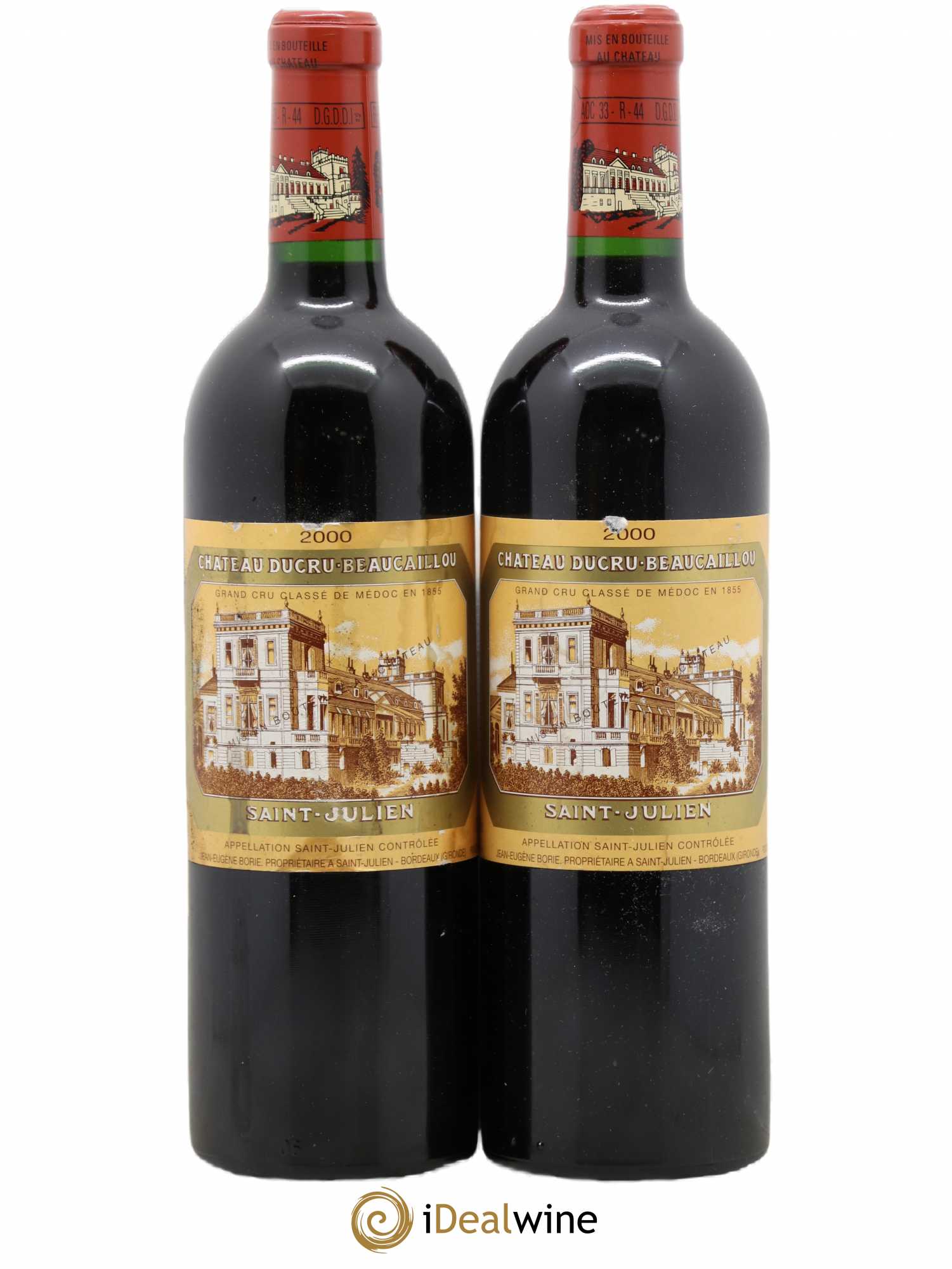 Château Ducru Beaucaillou 2ème Grand Cru Classé 2000 - Lot de 2 bouteilles - 0
