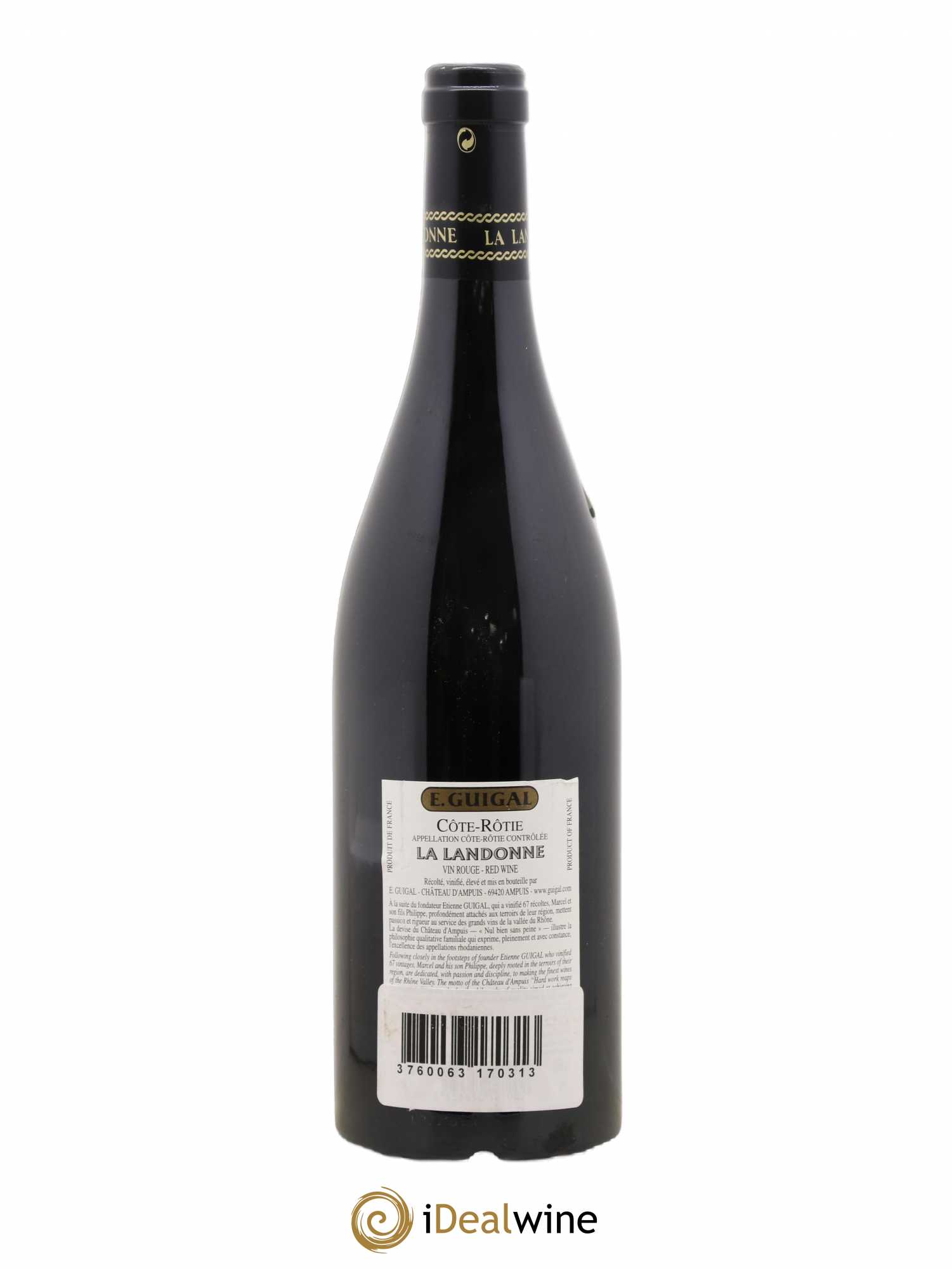 Côte-Rôtie La Landonne Guigal 2009 - Lot de 1 bouteille - 1