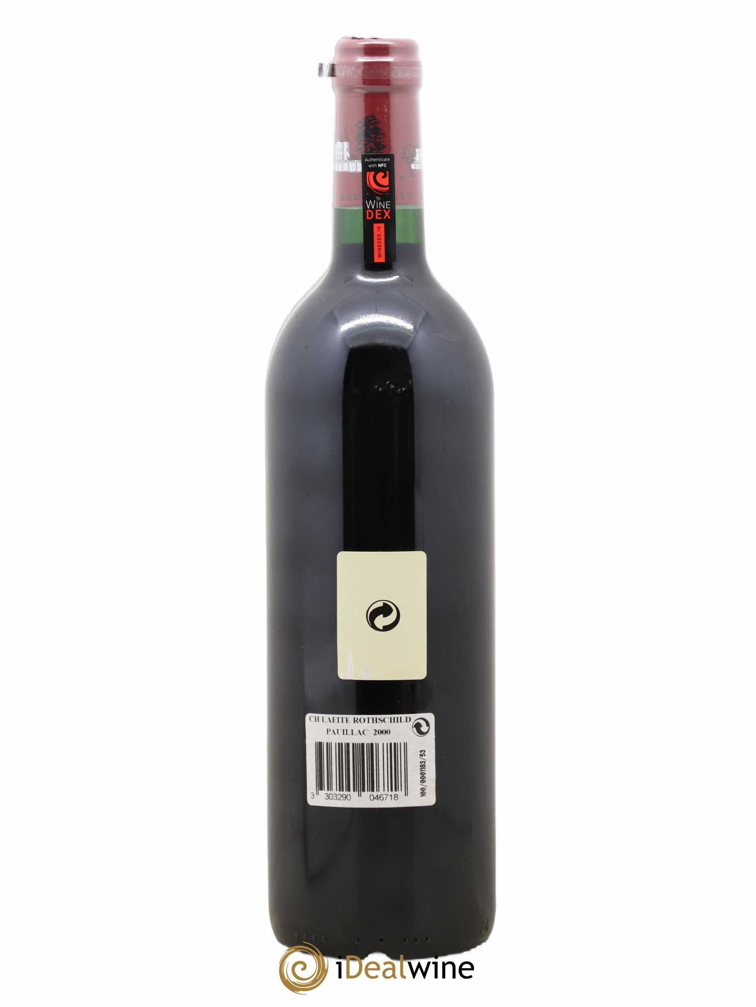 Château Lafite Rothschild 1er Grand Cru Classé 2000 - Lot de 1 bouteille - 1
