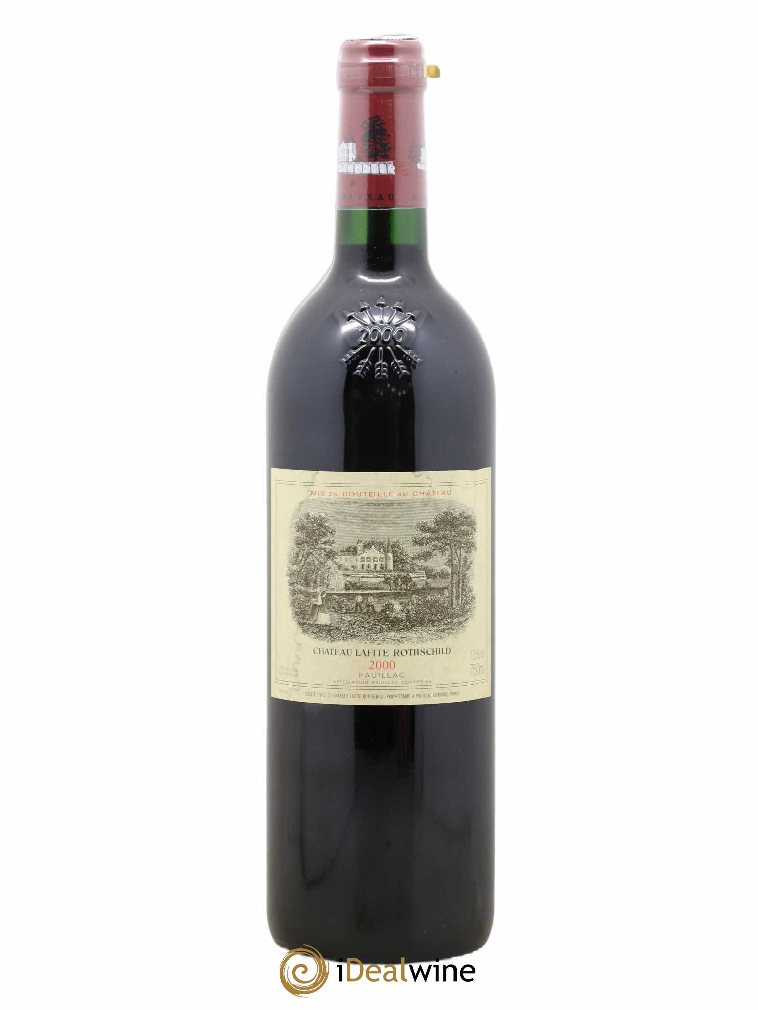Château Lafite Rothschild 1er Grand Cru Classé 2000 - Lot de 1 bouteille - 0
