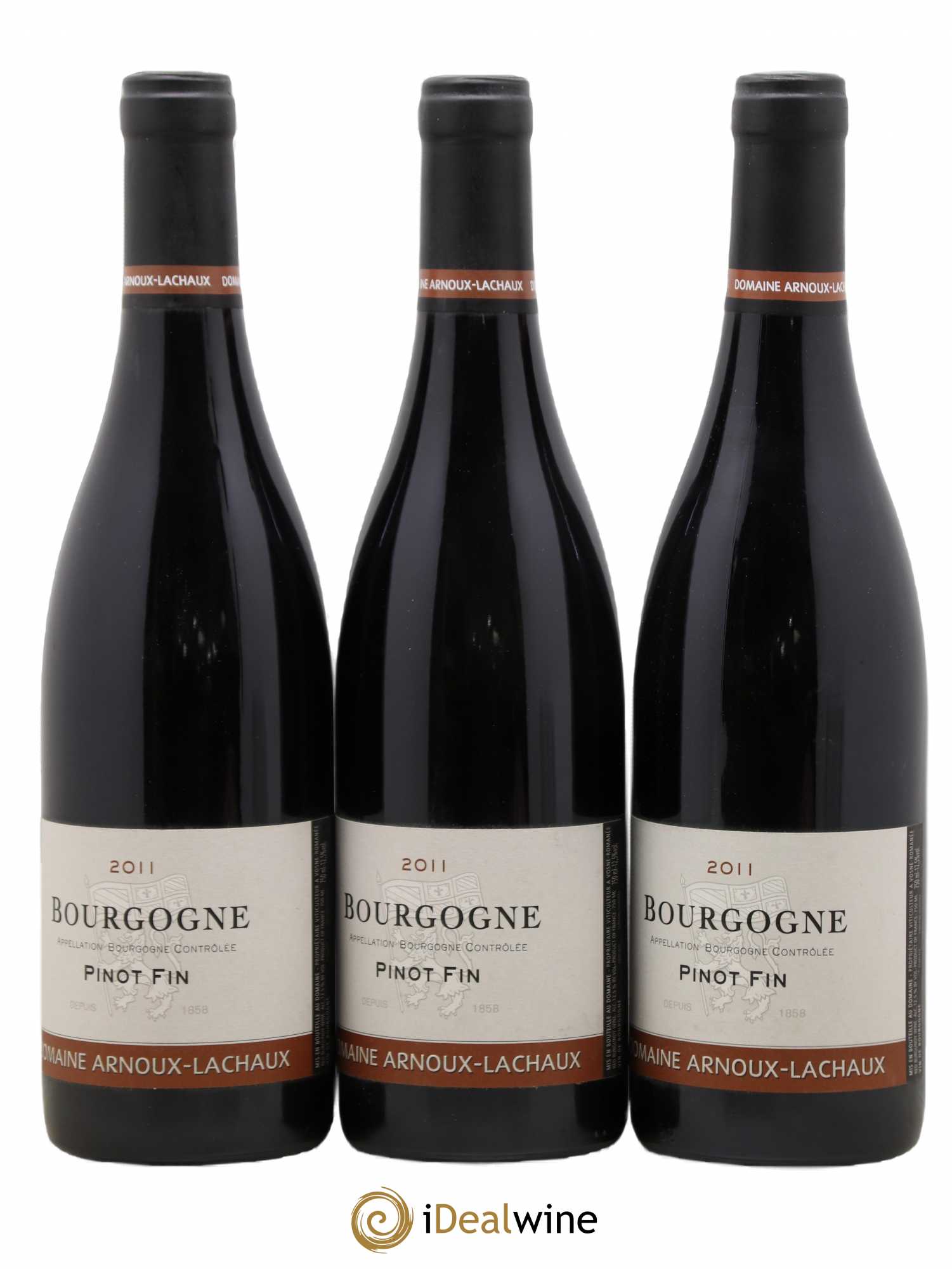 Bourgogne Pinot Fin Arnoux-Lachaux (Domaine) 2011 - Lot de 3 bouteilles - 1