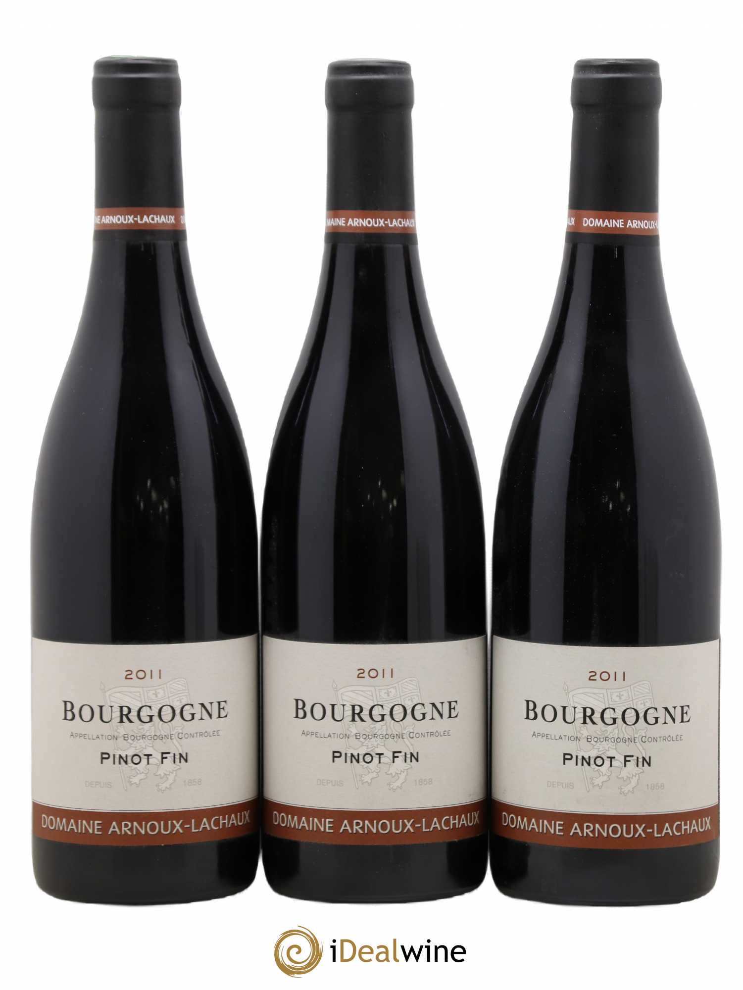 Bourgogne Pinot Fin Arnoux-Lachaux (Domaine) 2011 - Lot de 3 bouteilles - 0