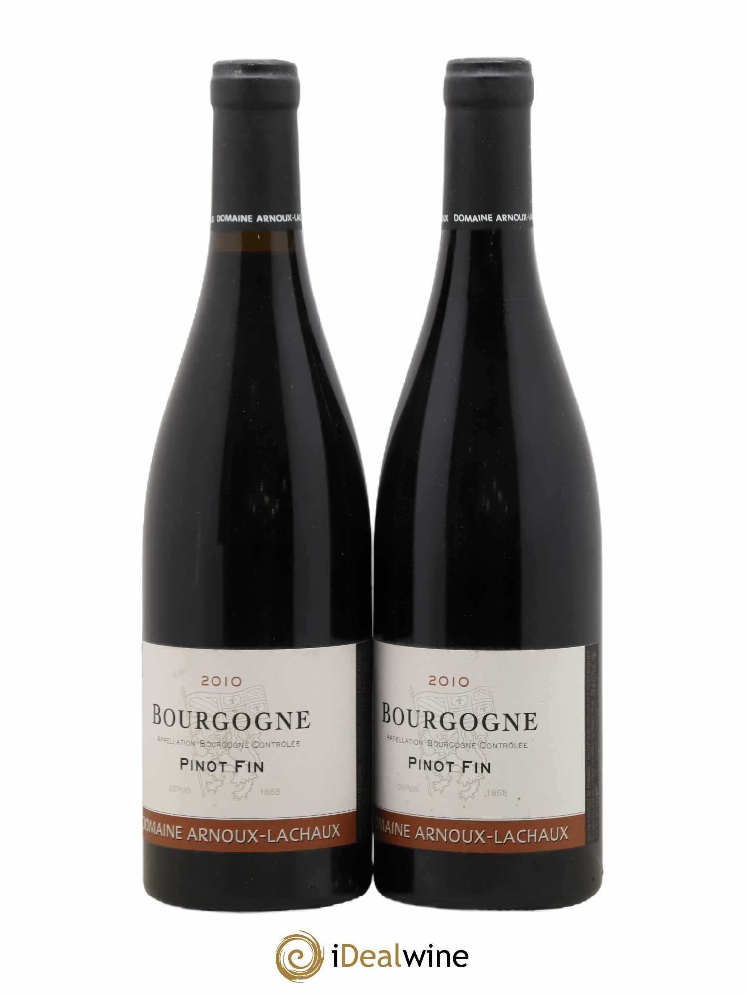 Bourgogne Pinot Fin Arnoux-Lachaux (Domaine) 2010 - Lot de 2 bouteilles - 1